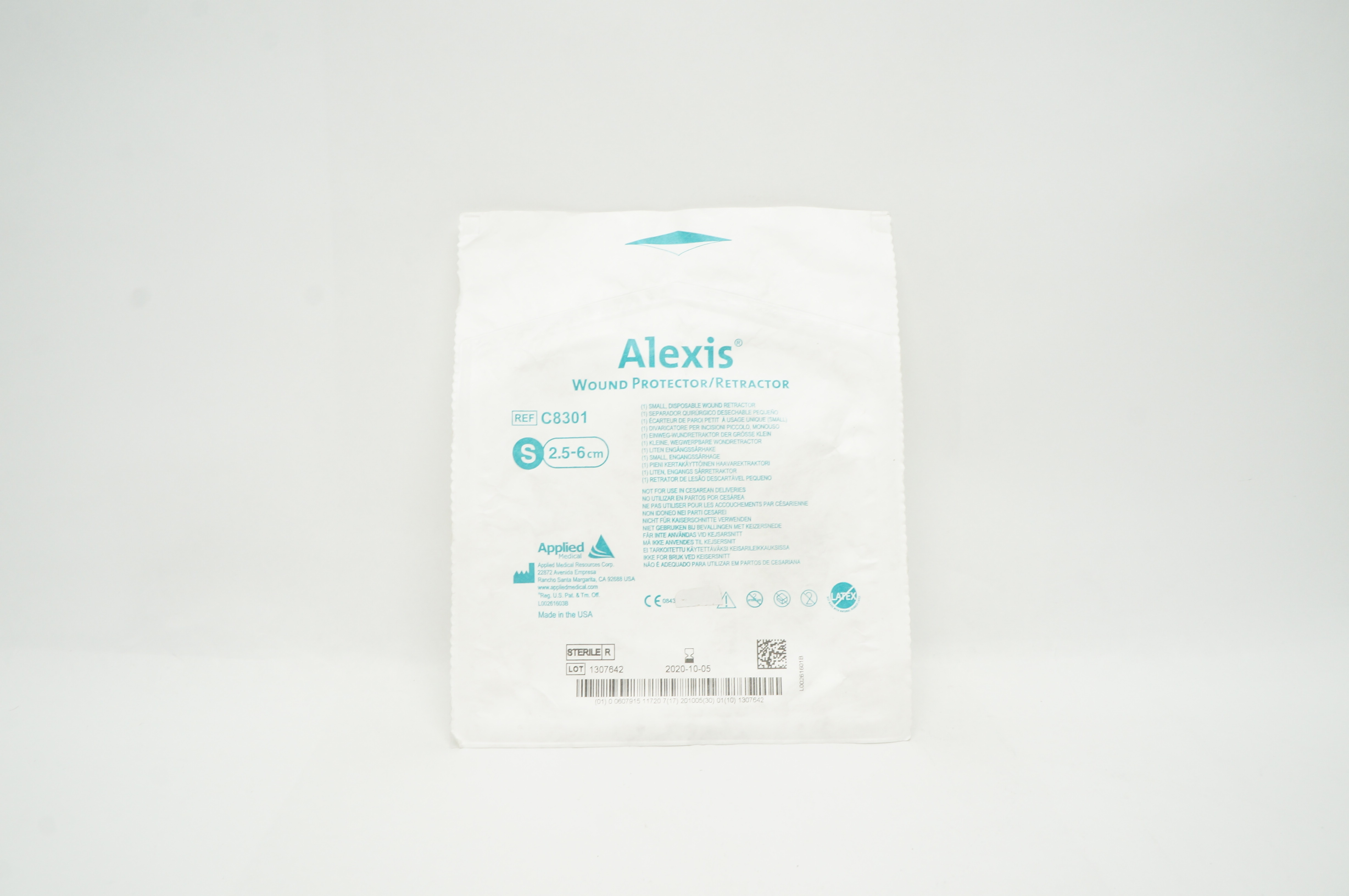 Applied Medical C8301 Alexis Wound Protector/Retractor, Small 2.56cm (x)
