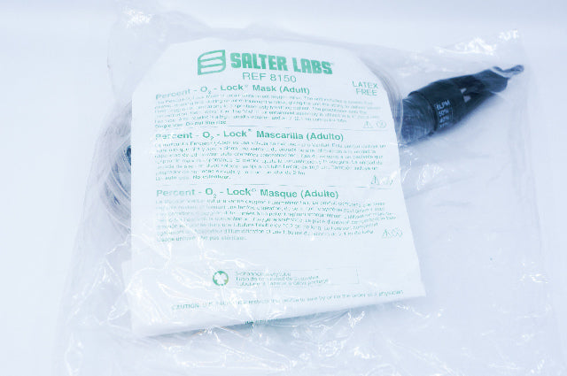 SALTER LABS 8150 Percent - O2 - Lock Mask (Adult)