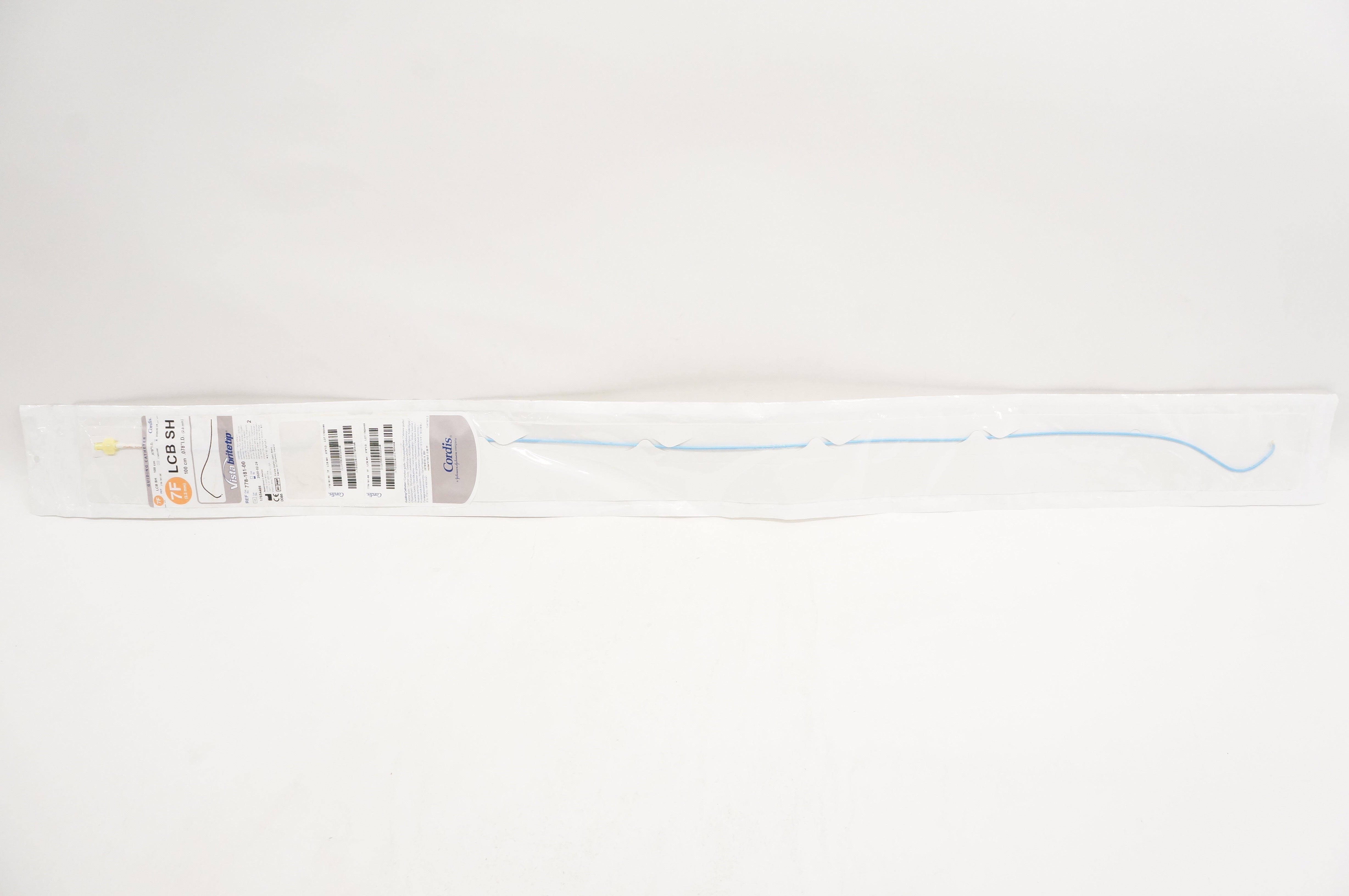 Cordis 778-181-00 Vistabritetip Guiding Cath. LCB SH 7F x 100cm x .078inch (x)