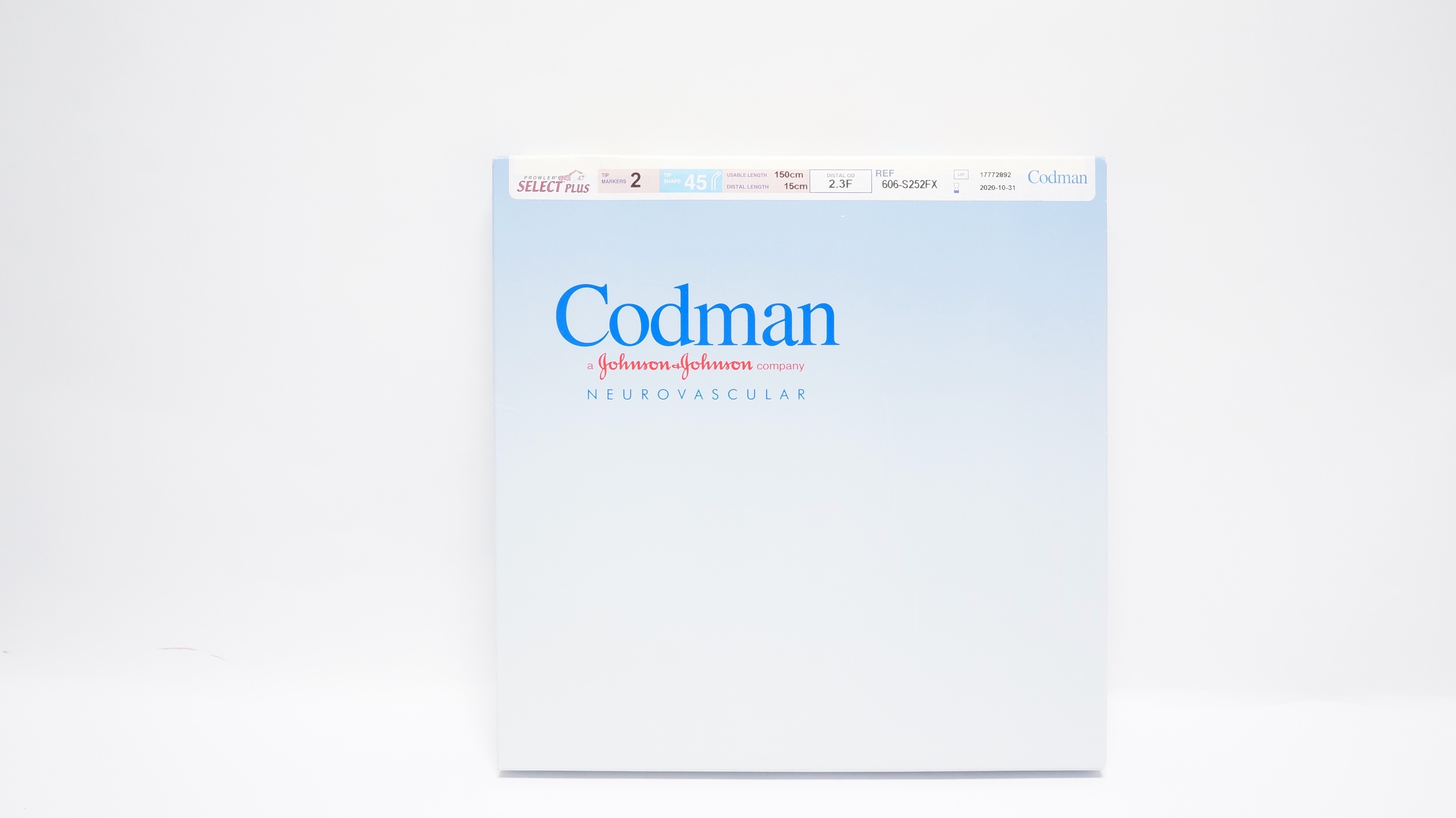 Codman 606-S252FX Prowler Select Plus Infusion Cath. 2.8Fr x 2.3Fr x 150cm (x)