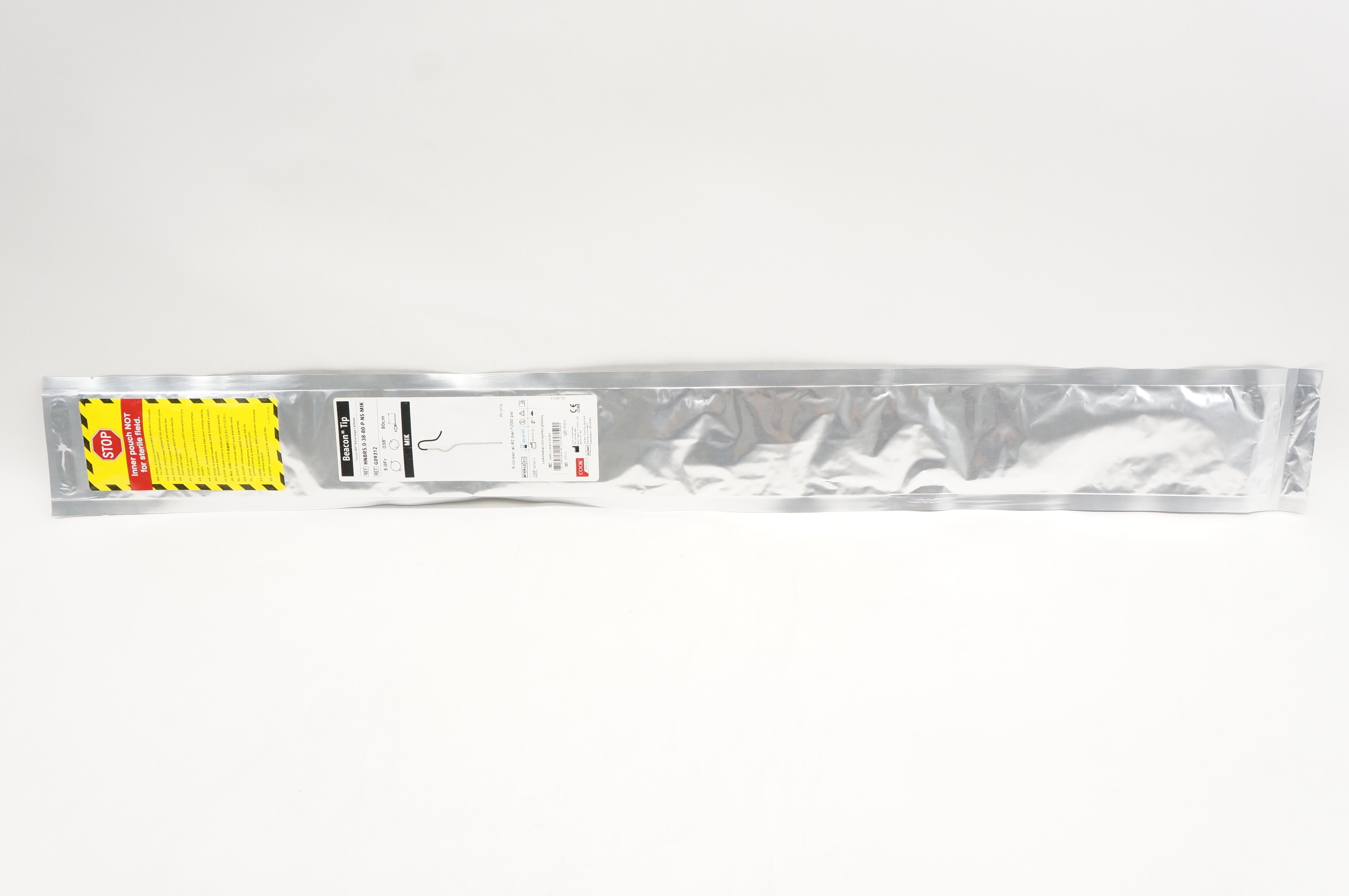 Cook Medical G09312 Beacon Tip Torcon NB Advantage Cath 5.0Fr .038inch 80cm (x)