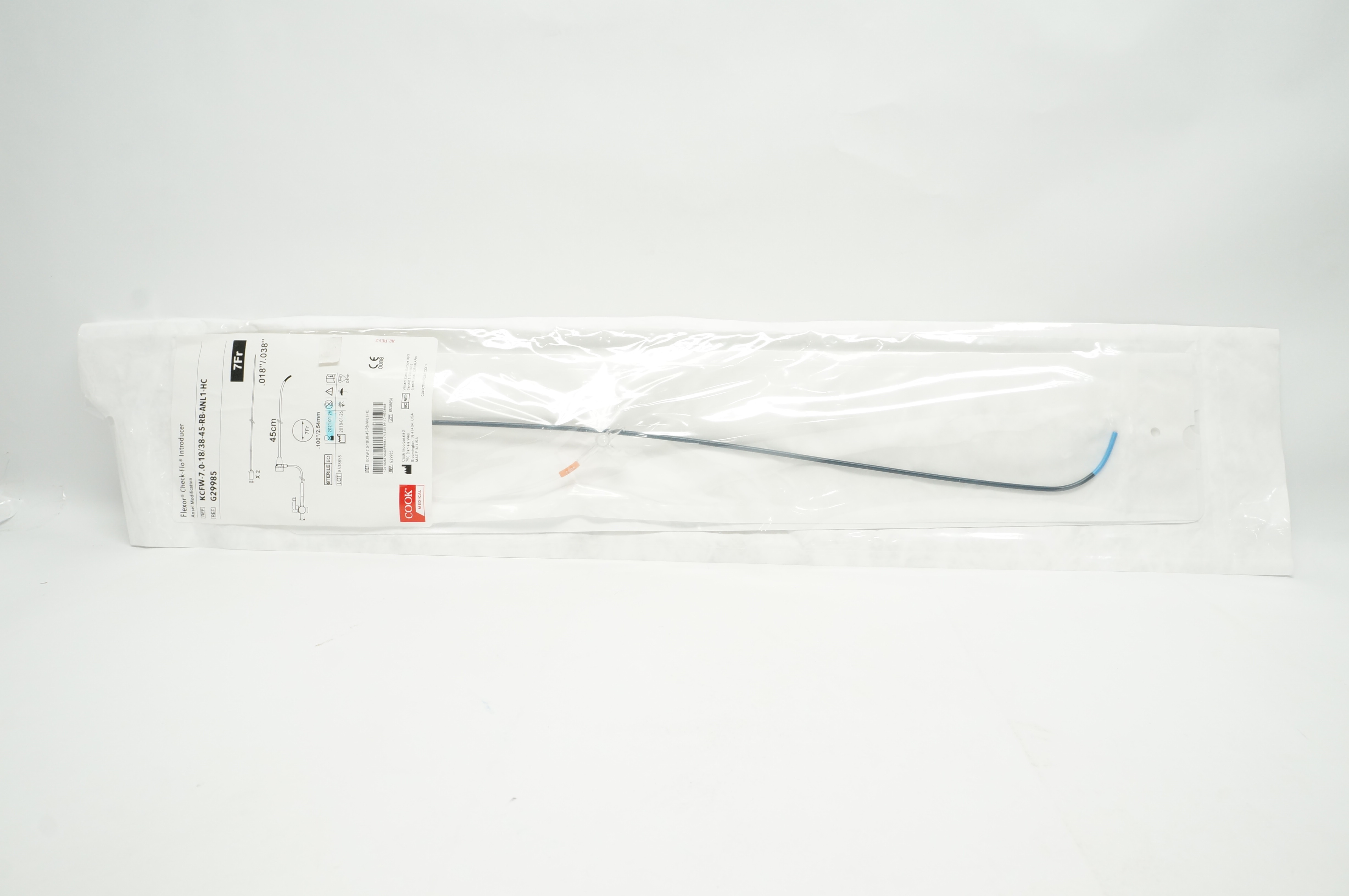 Cook Medical G29985 Flexor Check-Flo Introducer Ansel Modification 7Frx45cm (x)