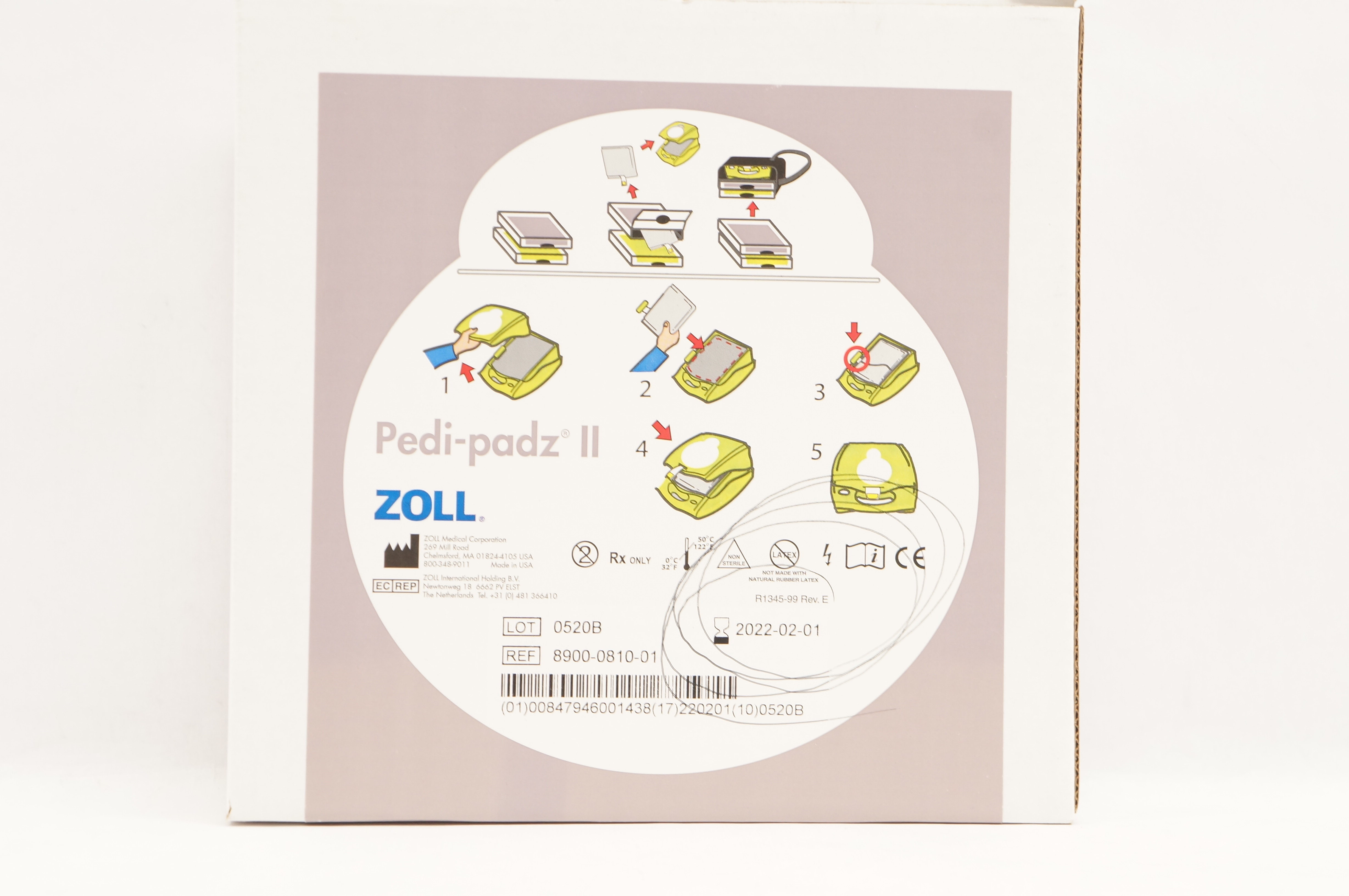 Zoll 8900-0810-01 Pedi-Padz II (x)