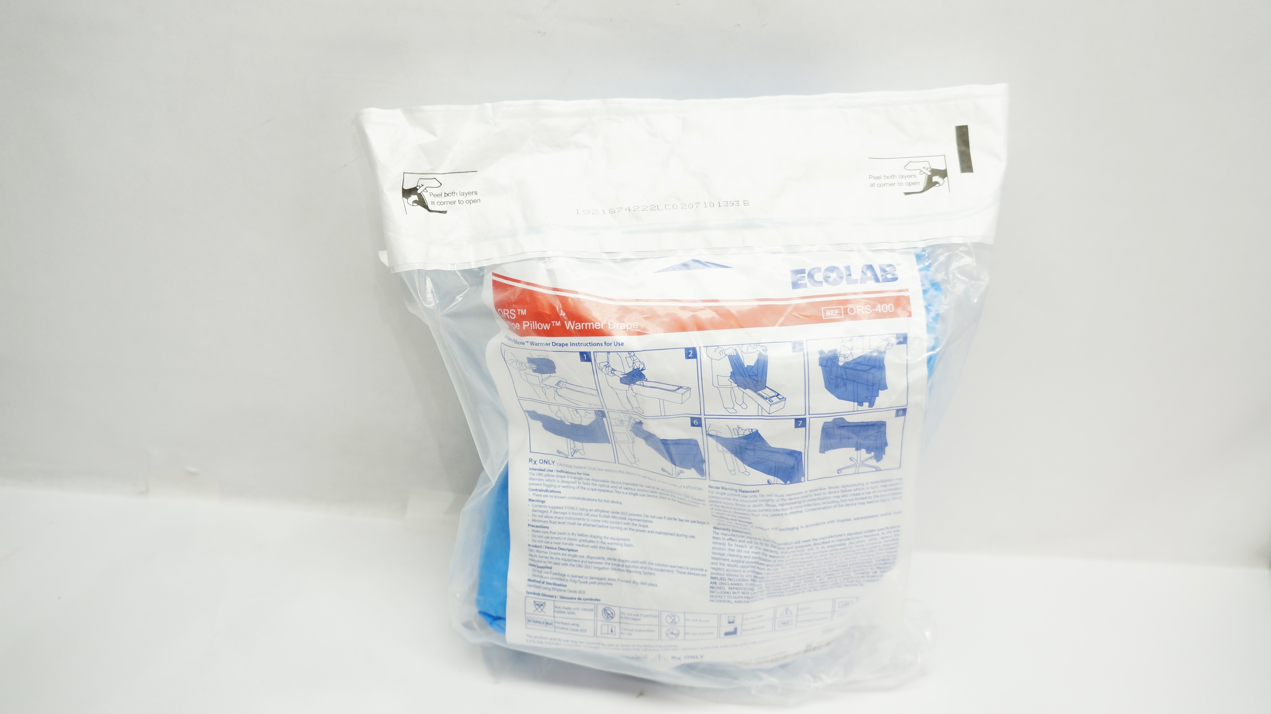 Microtek ORS-400 Ecolab ORS Scope Pillow Warmer Drape