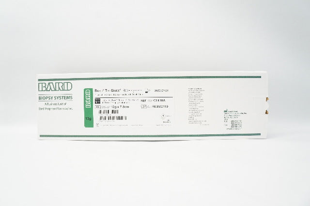 Bard C1410A TruGuide Disposable Coaxial Biopsy Ndle. 13g x 7.8cm (x) - Box of 5