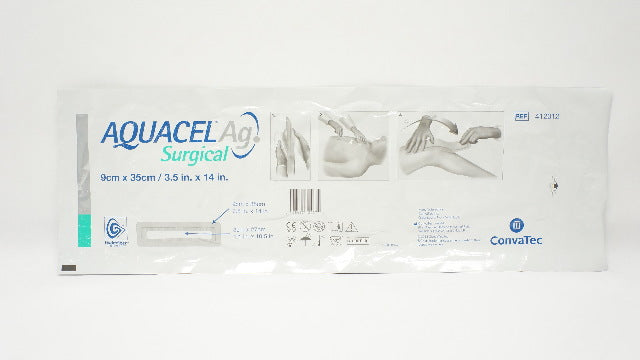 ConvaTec 412012 Aquacel Surgical Cover Dressing 3.5inch x 14inch