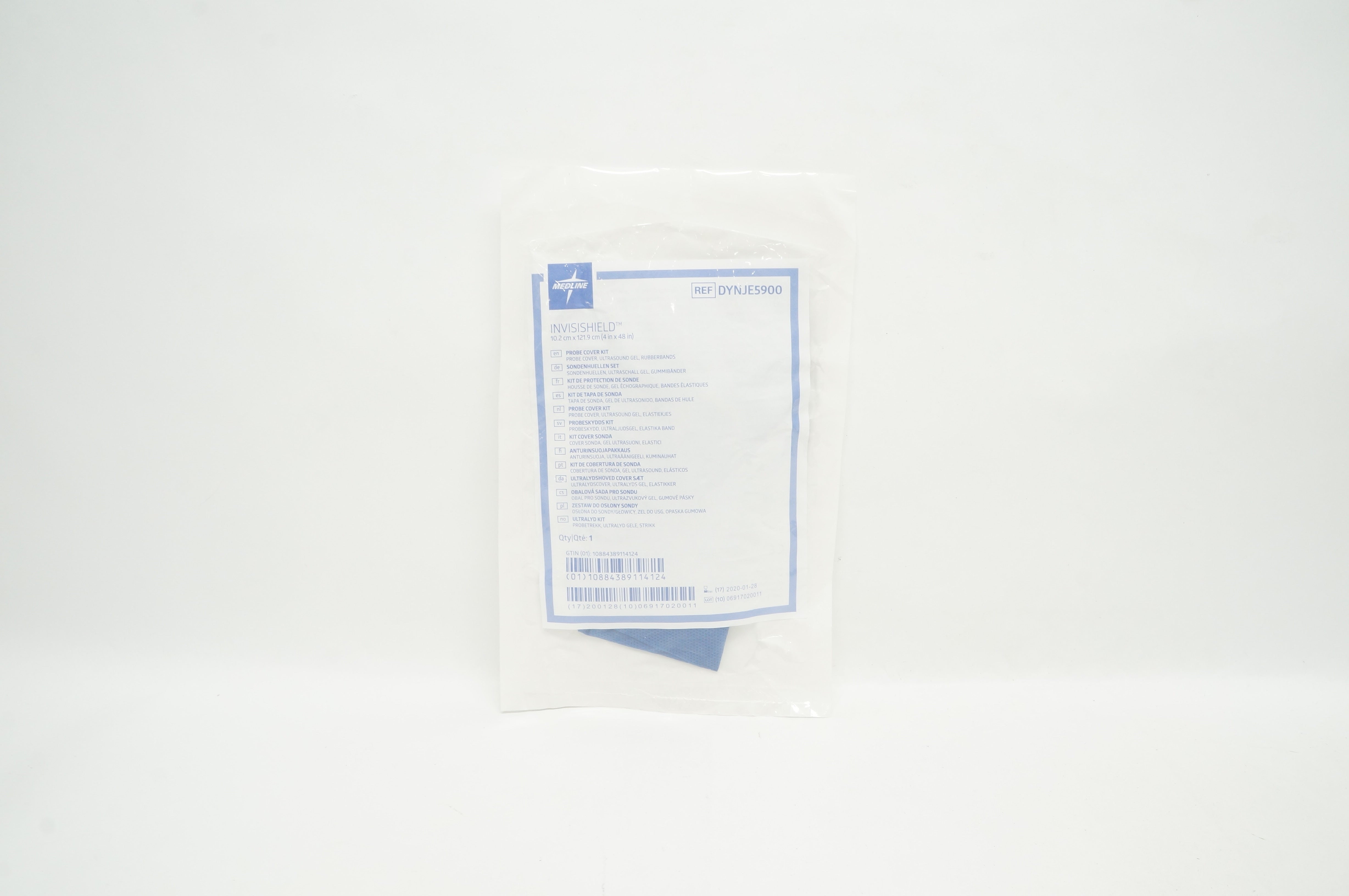 Medline DYNJE5900 Invisishield Probe Cover Kit 4inch x 48inch (x)