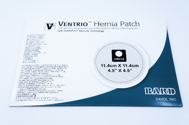 Bard 0010214 Ventrio Hernia Patch 4.5inch x 4.5inch (x)