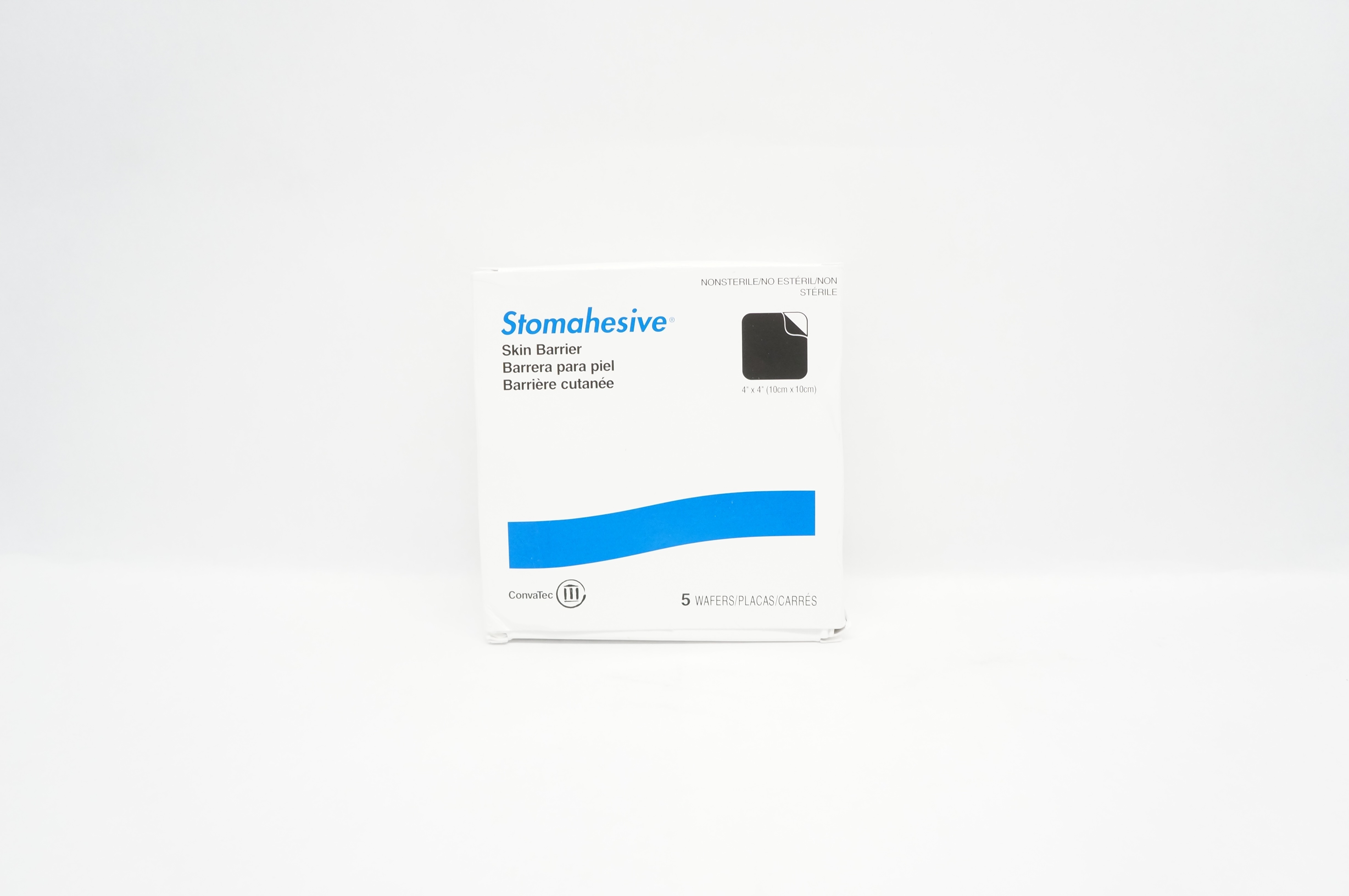 ConvaTec 21712 Stomahesive Skin Barrier 4inch x 4inch - Box of 5