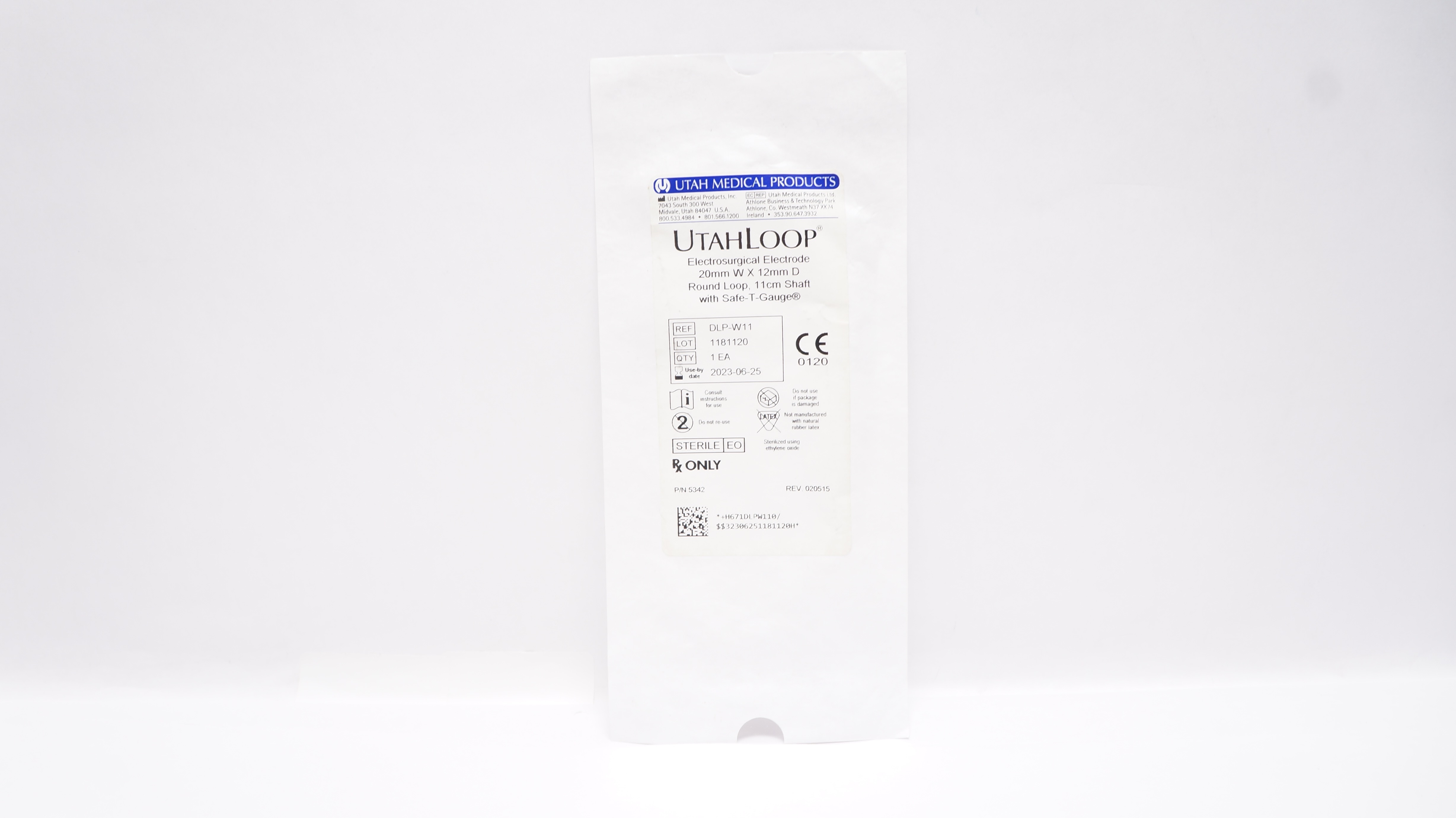 Utah Medical DLP-W11 UtahLoop Electrosurgical 20mm x 12mm (x)