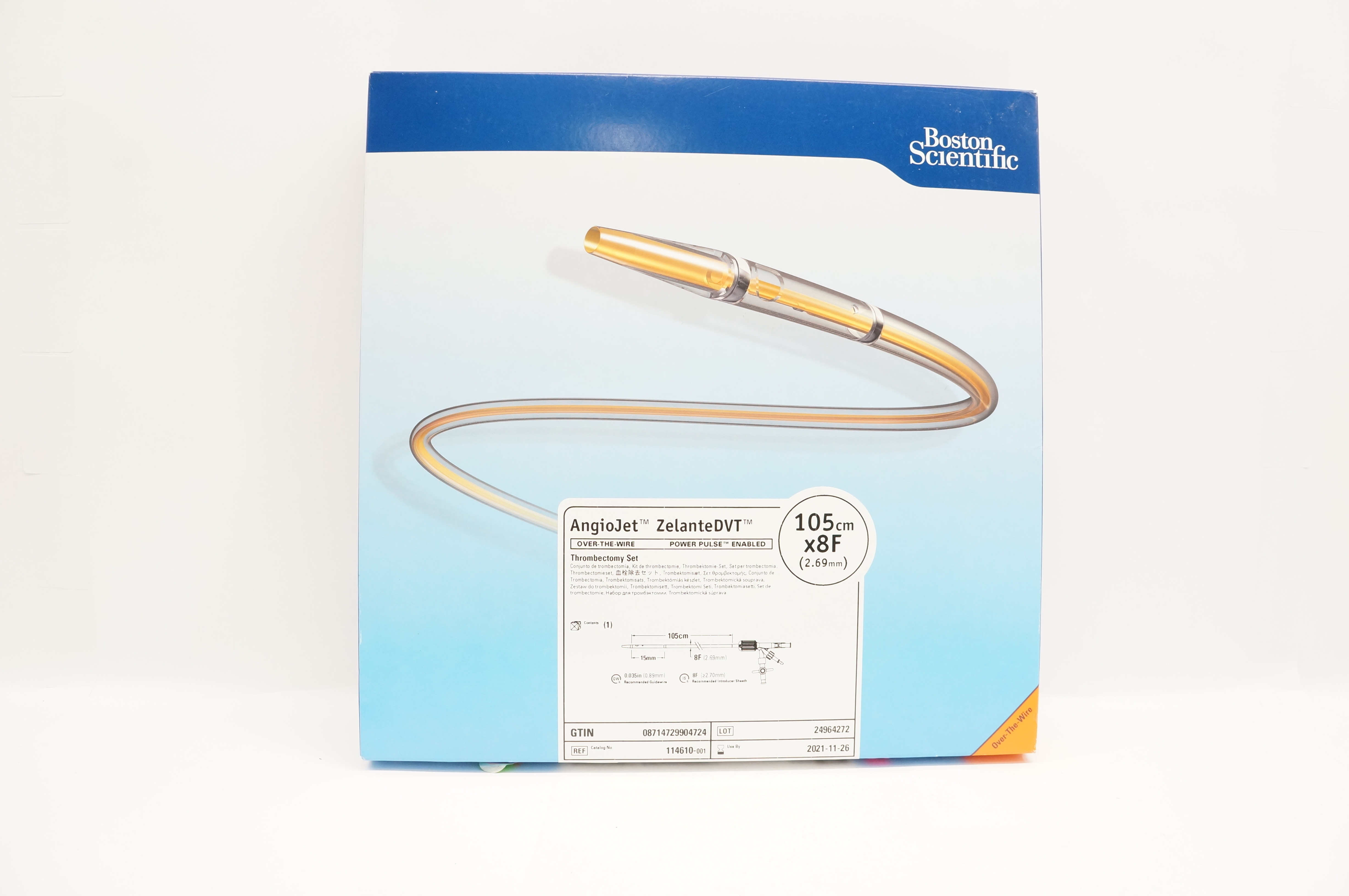 Boston Scientific 114610 AngioJet Thrombectomy Set 105cm x 8F (x)
