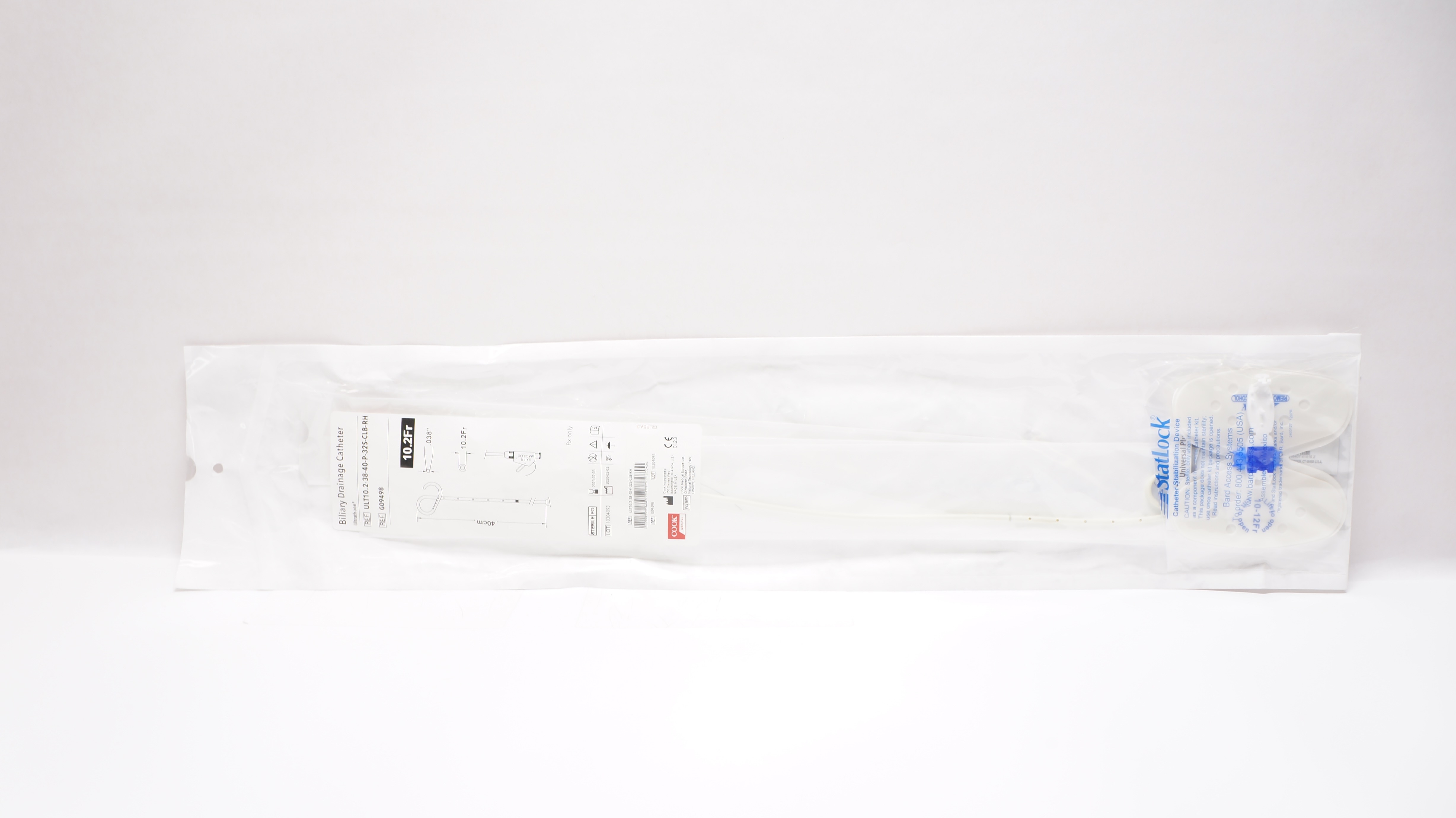 Cook G09498 Biliary Drainage Cath. 10.2Fr x 0.038inch x 40cm (x)