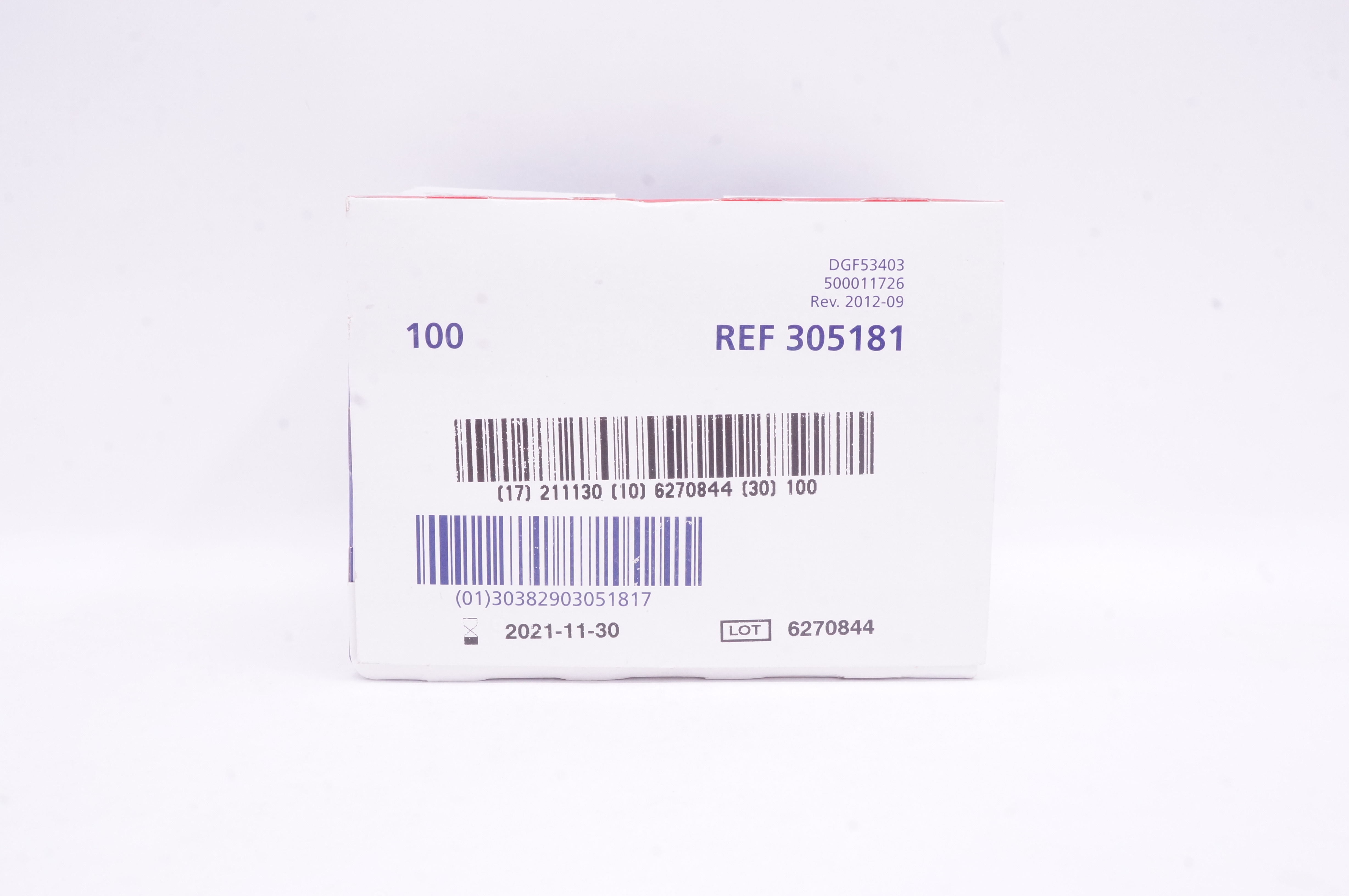 BD 305181 Blunt Fill Ndle 18G x 1 - Box of 100