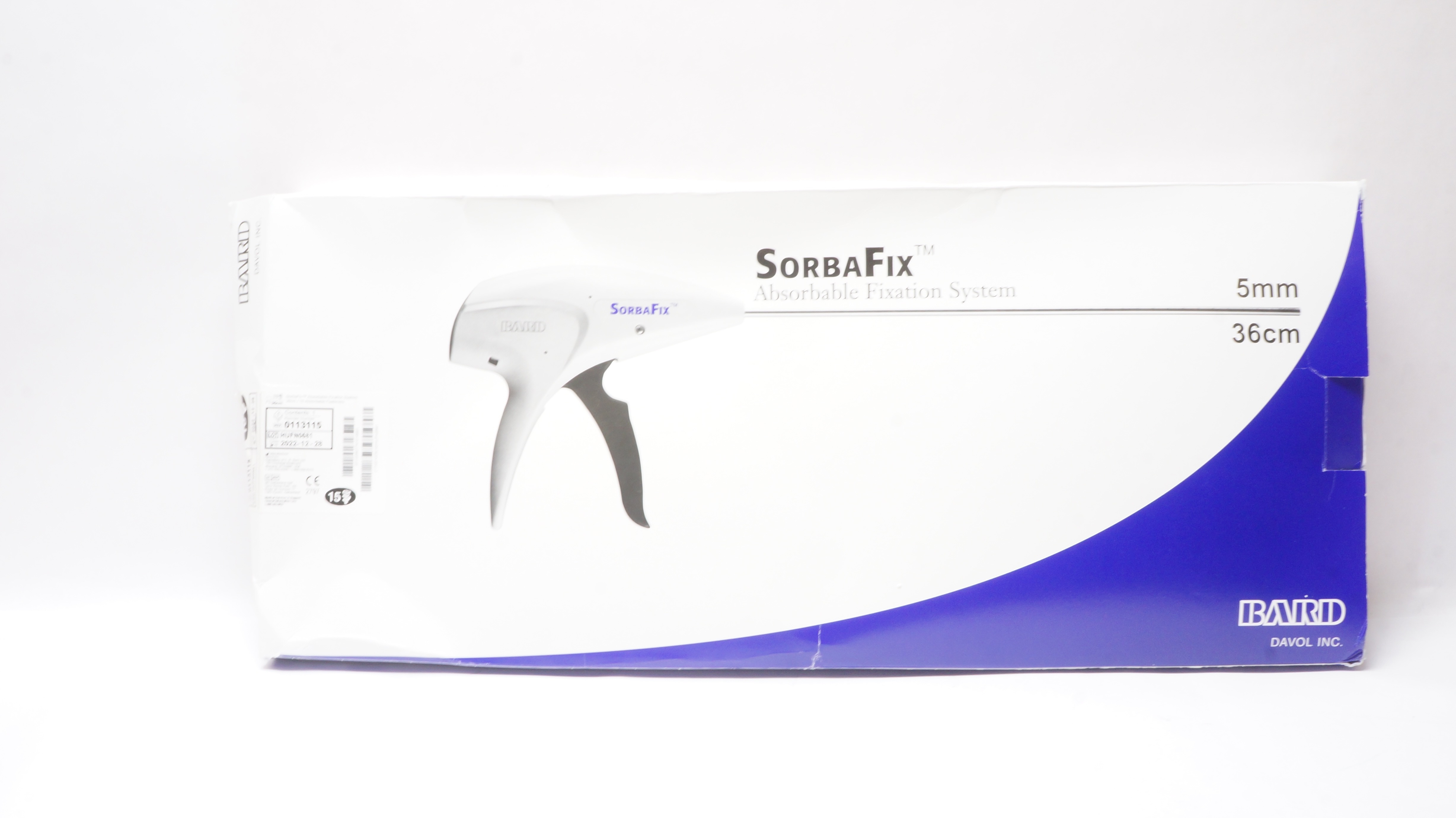 Bard 0113115 SorbaFix Absorbable Fixation System 5mm x 36cm/15 (x)