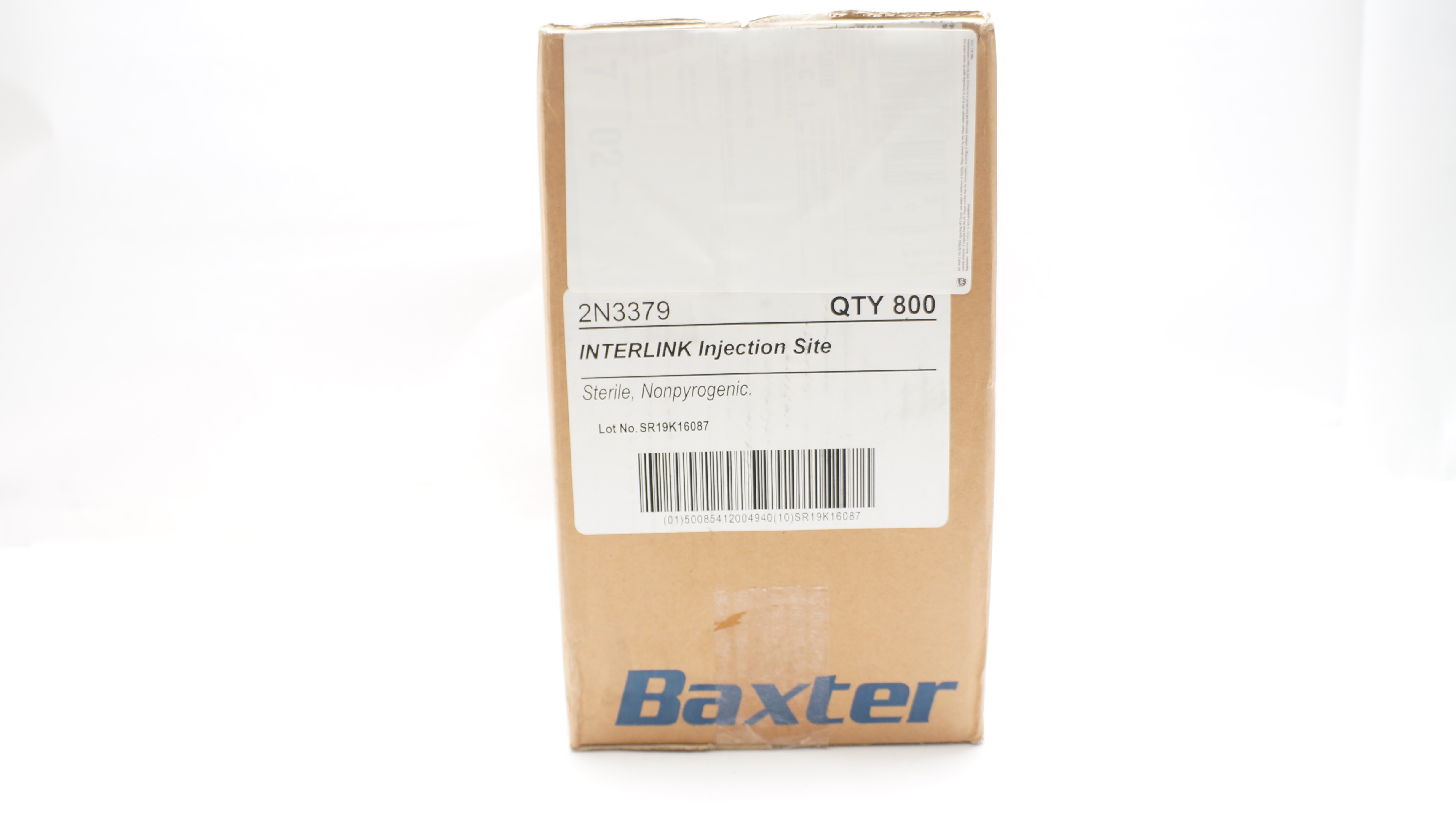 Baxter 2N3379 Interlink Injection Site, Sterile - Box of 800