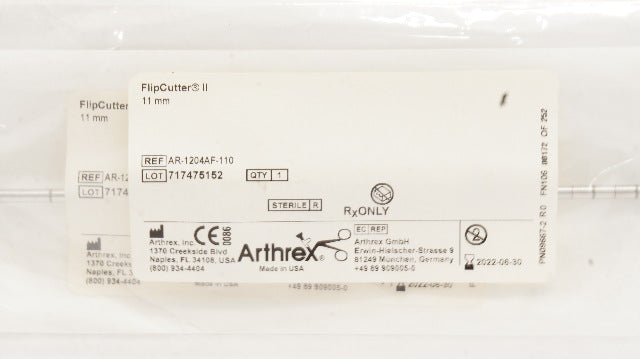 Arthrex AR-1204AF-110 FlipCutter II 11mm