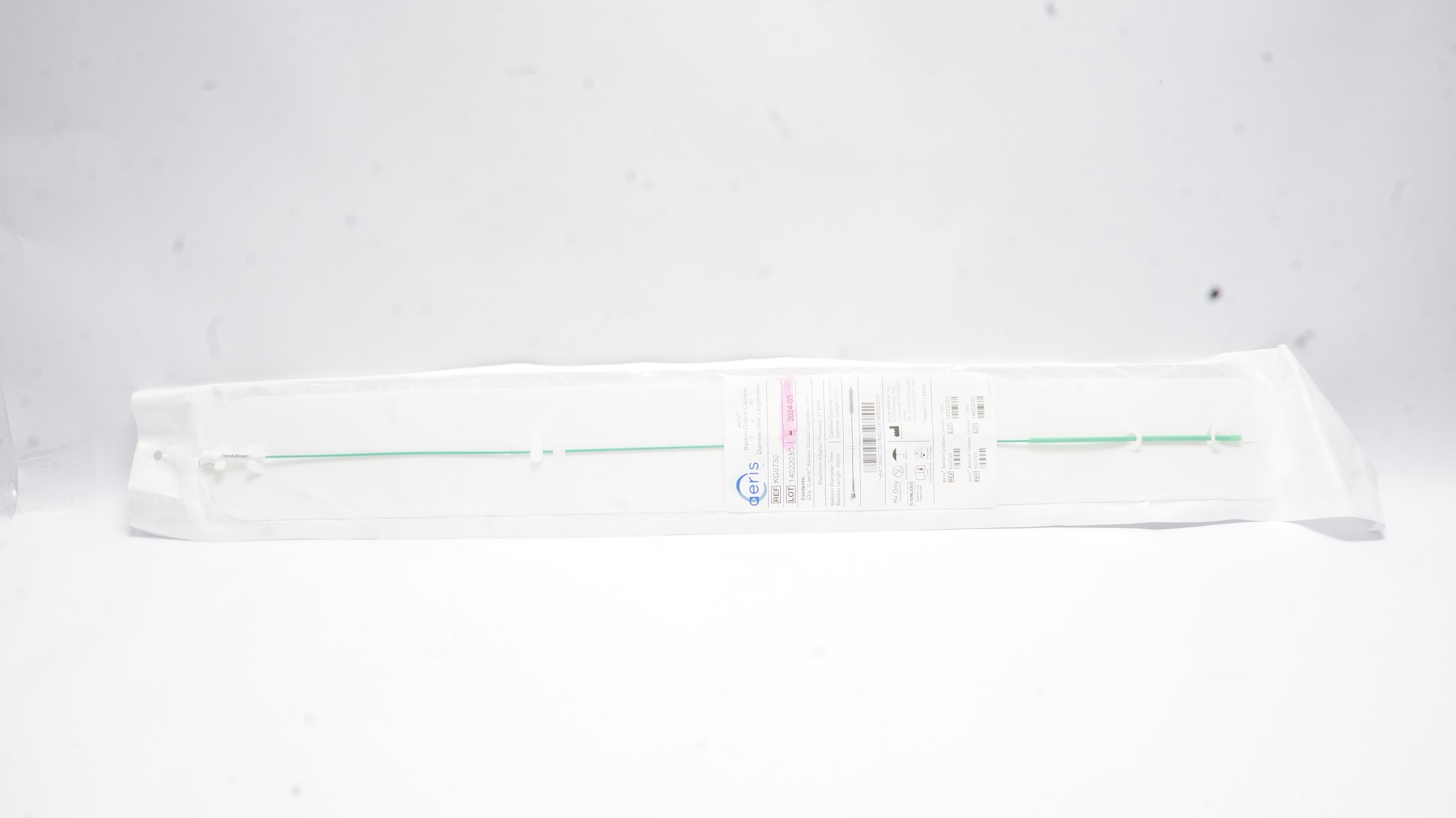 Bryan Medical KG0730 Aeris Balloon Dilatation Cath. 7mm x 39mm (x)