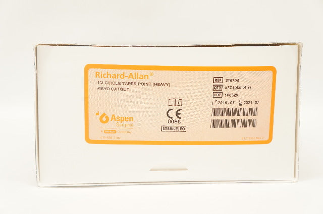 Aspen 216704 Richard-Allan Surgical Ndles  (x) - Pack of 72 (pks of 2)