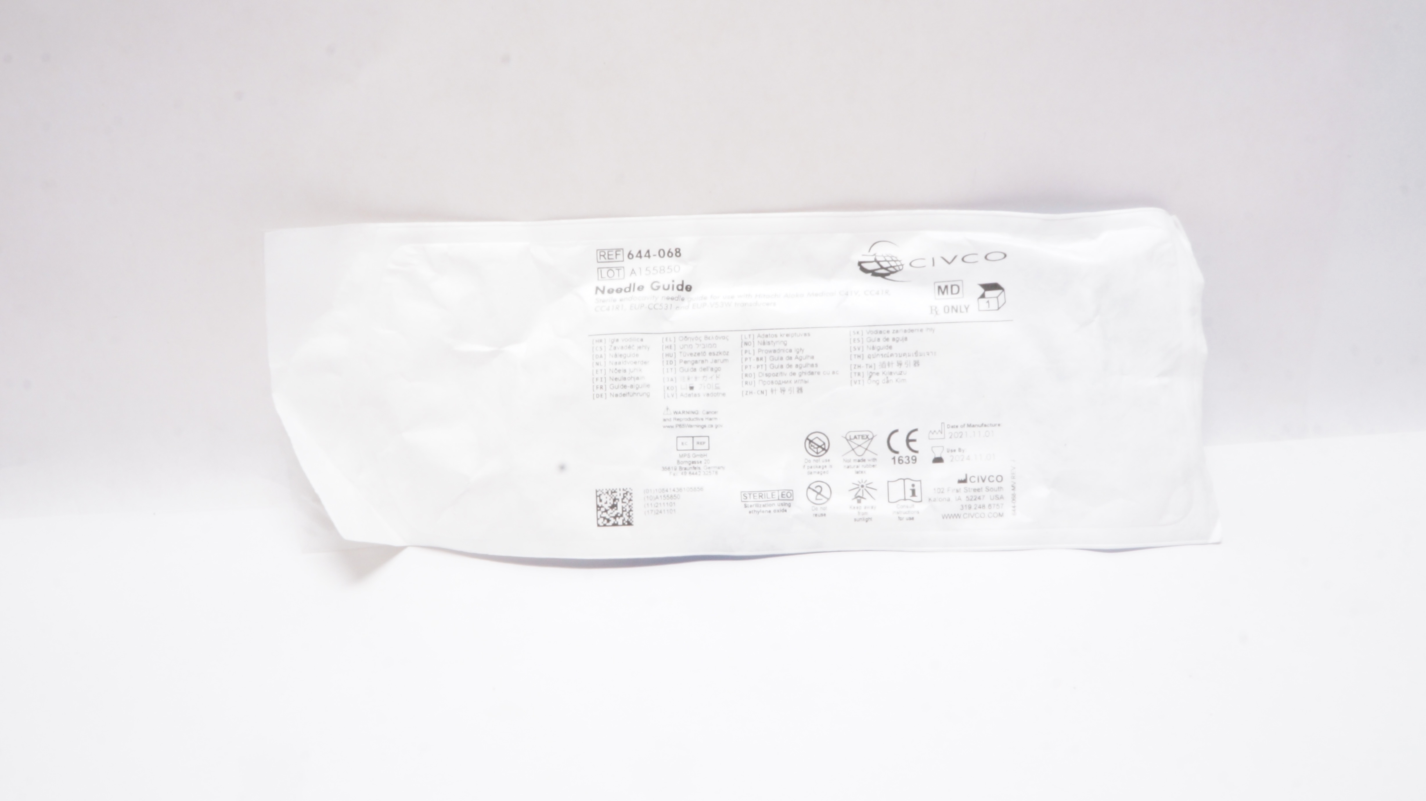 Civco 644-068 Needle Guide