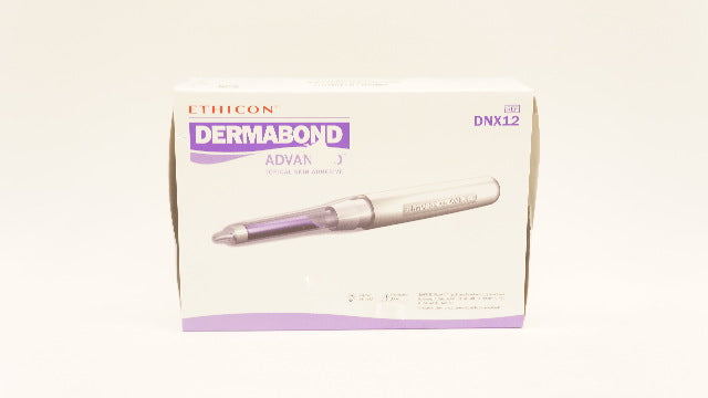 Ethicon DNX12 Dermabond Advanced Topical Skin Adhesive 0.7mL - Box of 12 (x)