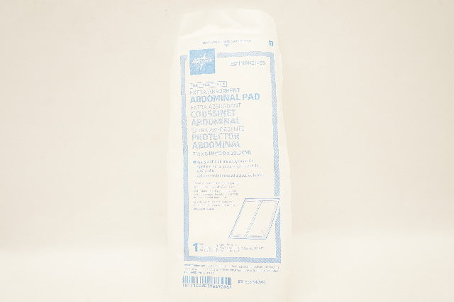 Medline NON21453 Extra Absorbent Abdominal Pad 7-1/2inch x 8inch