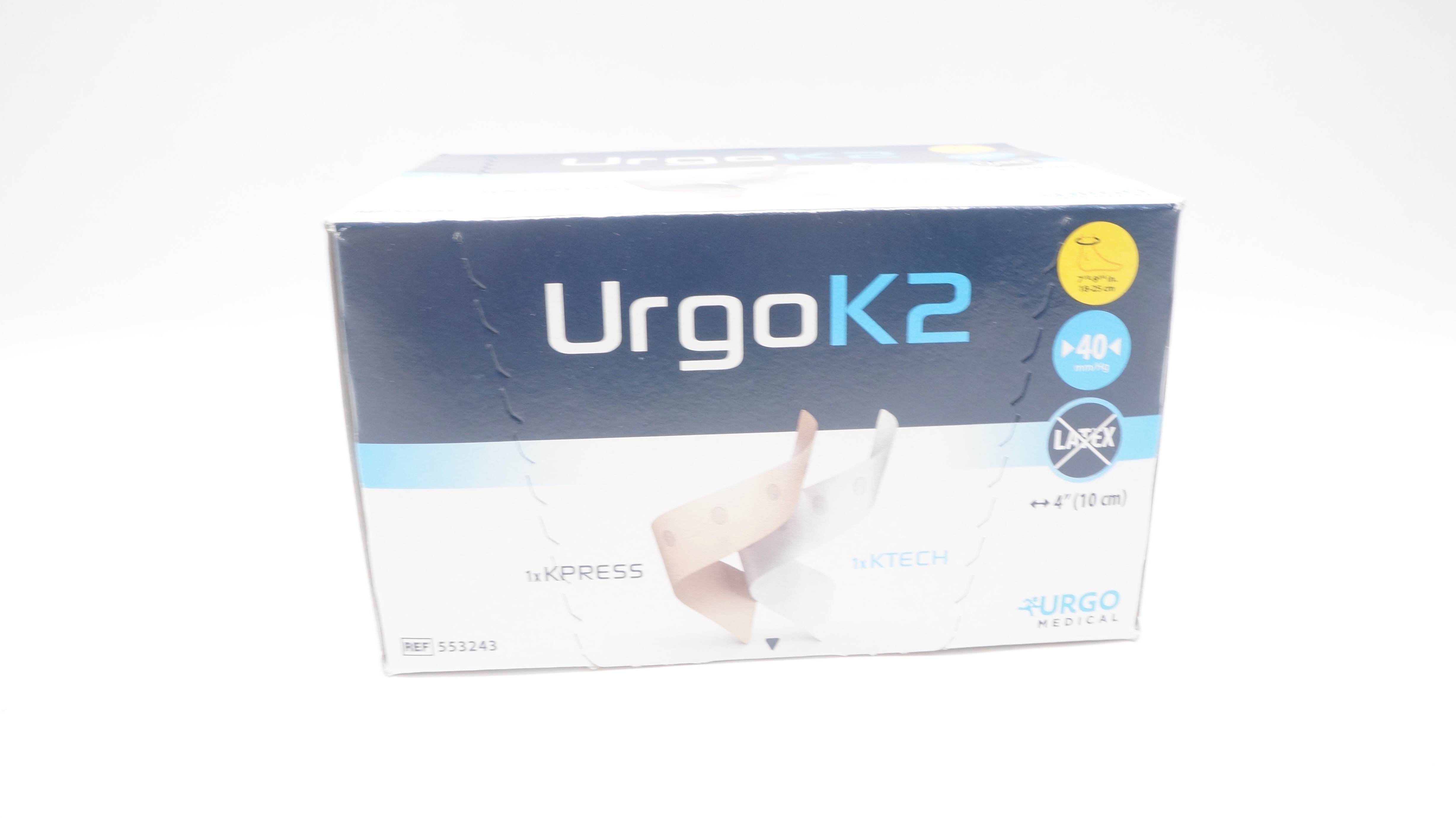 Urgo Medical 553243 Compression Bandage W/Controlled Pressure 7-1/8 - 9-3/4inch