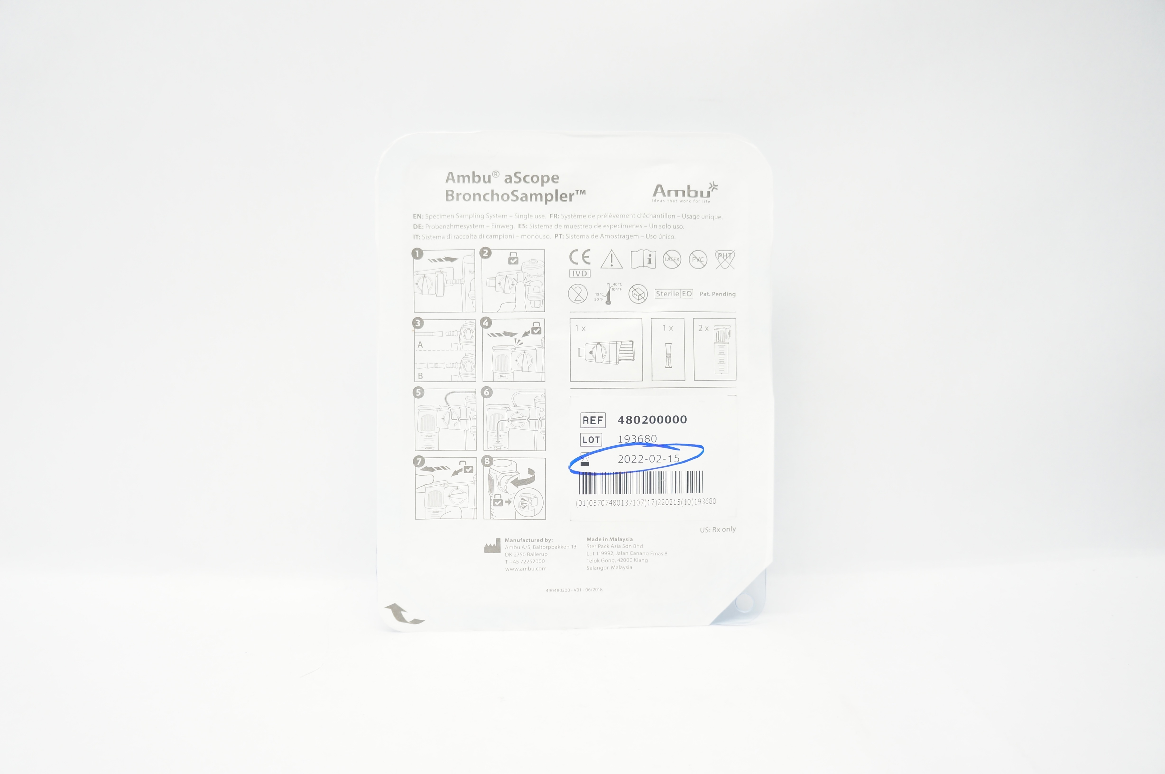 Ambu 480200000 aScope BronchoSampler (x)