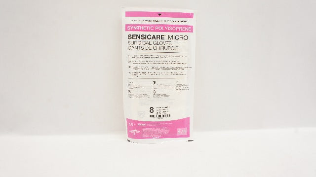 Medline MSG1680 Sensicare Micro Surgical Gloves Size 8 (x)
