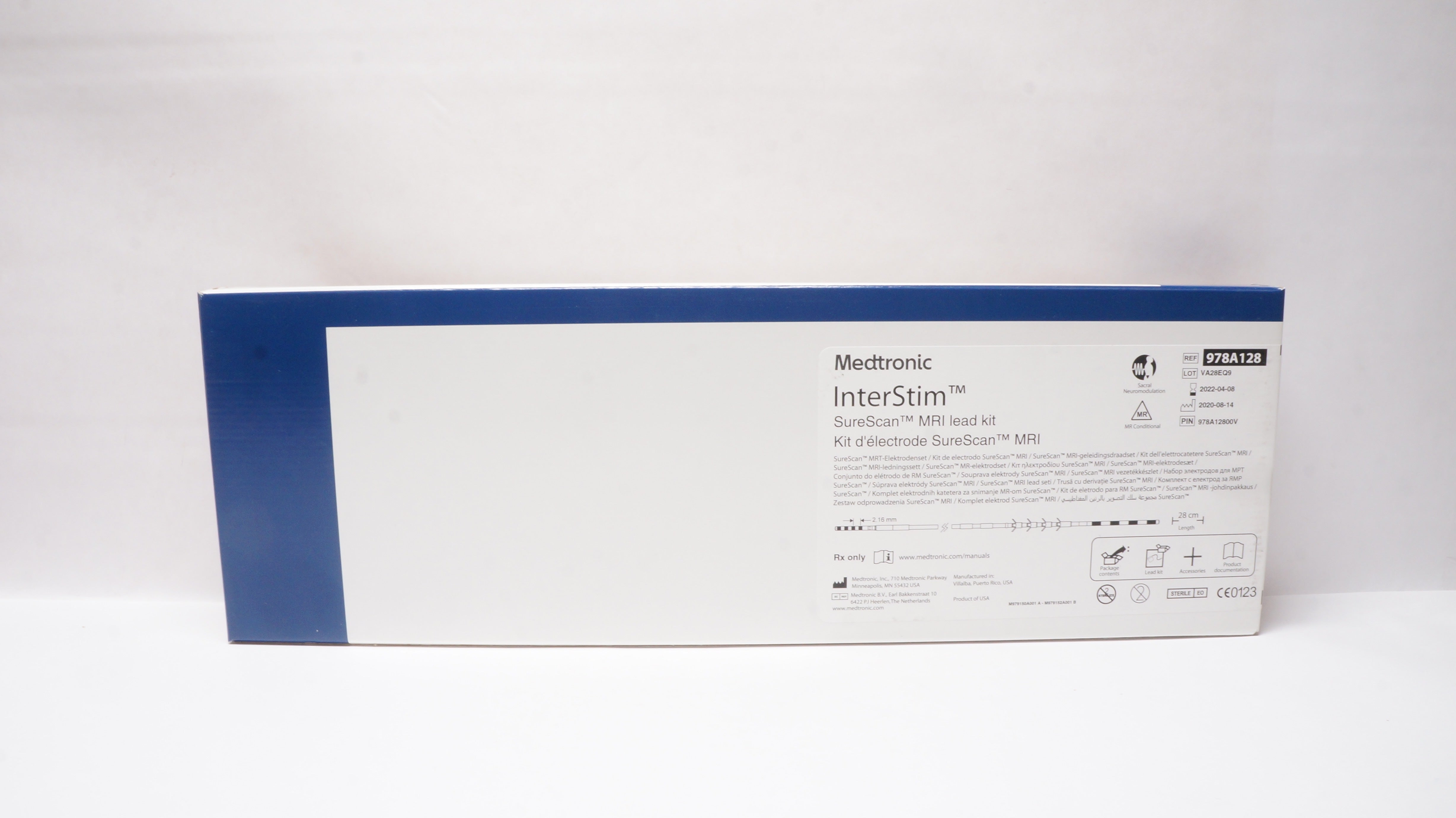 Medtronic 978A128 InterStim SureScan MRI Lead Kit 28cm (x)