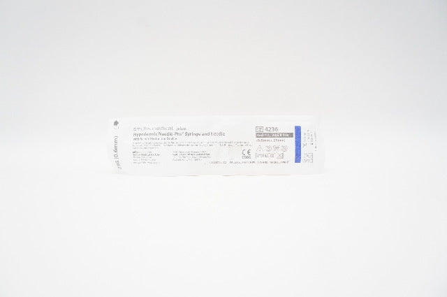 Smiths Medical 4236 Hypodermic Ndle-Pro Syringe 3mL 23G x 1inch