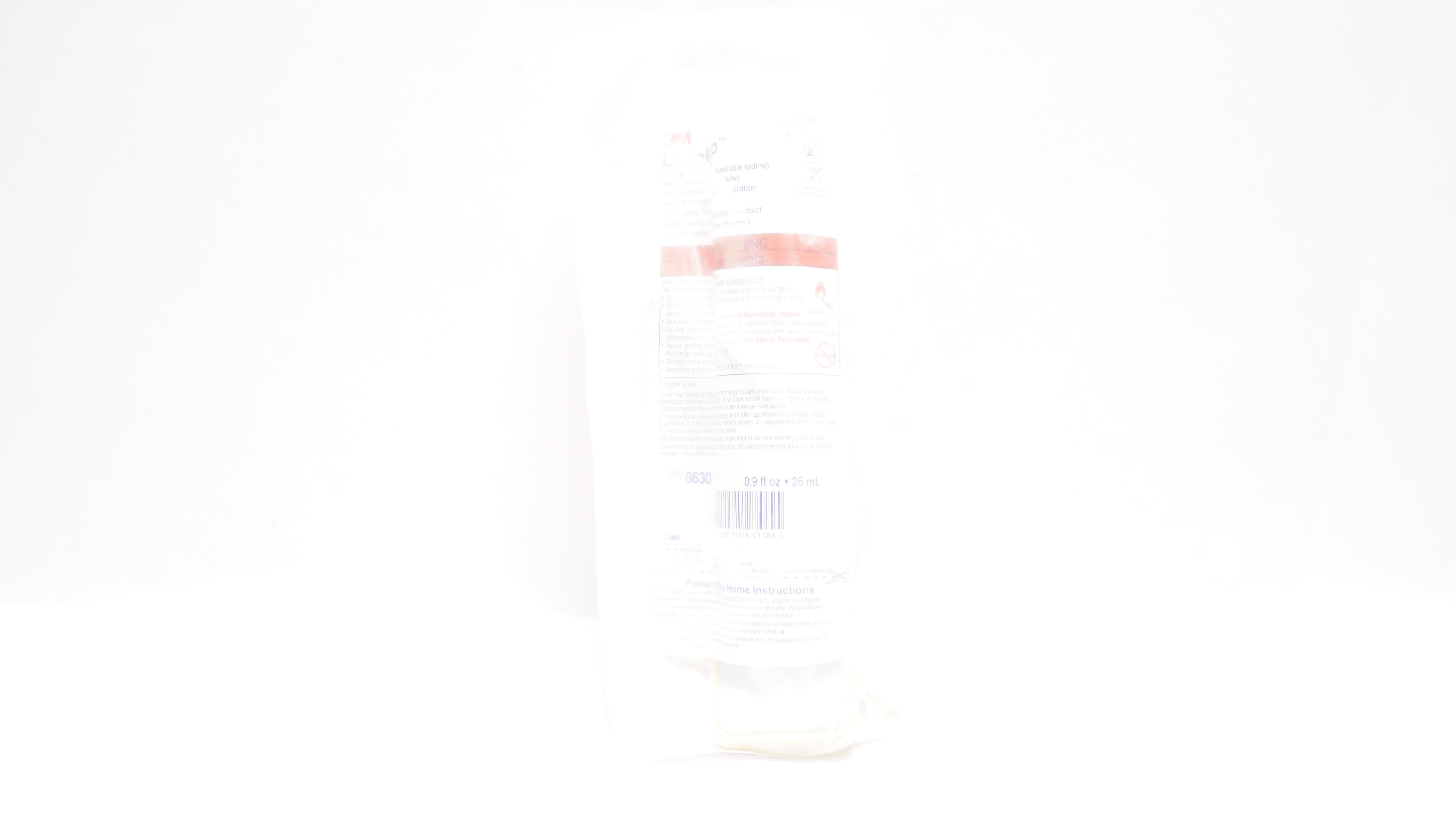 3M 8630 DuraPrep Surgical Solution 0.9fl. oz.