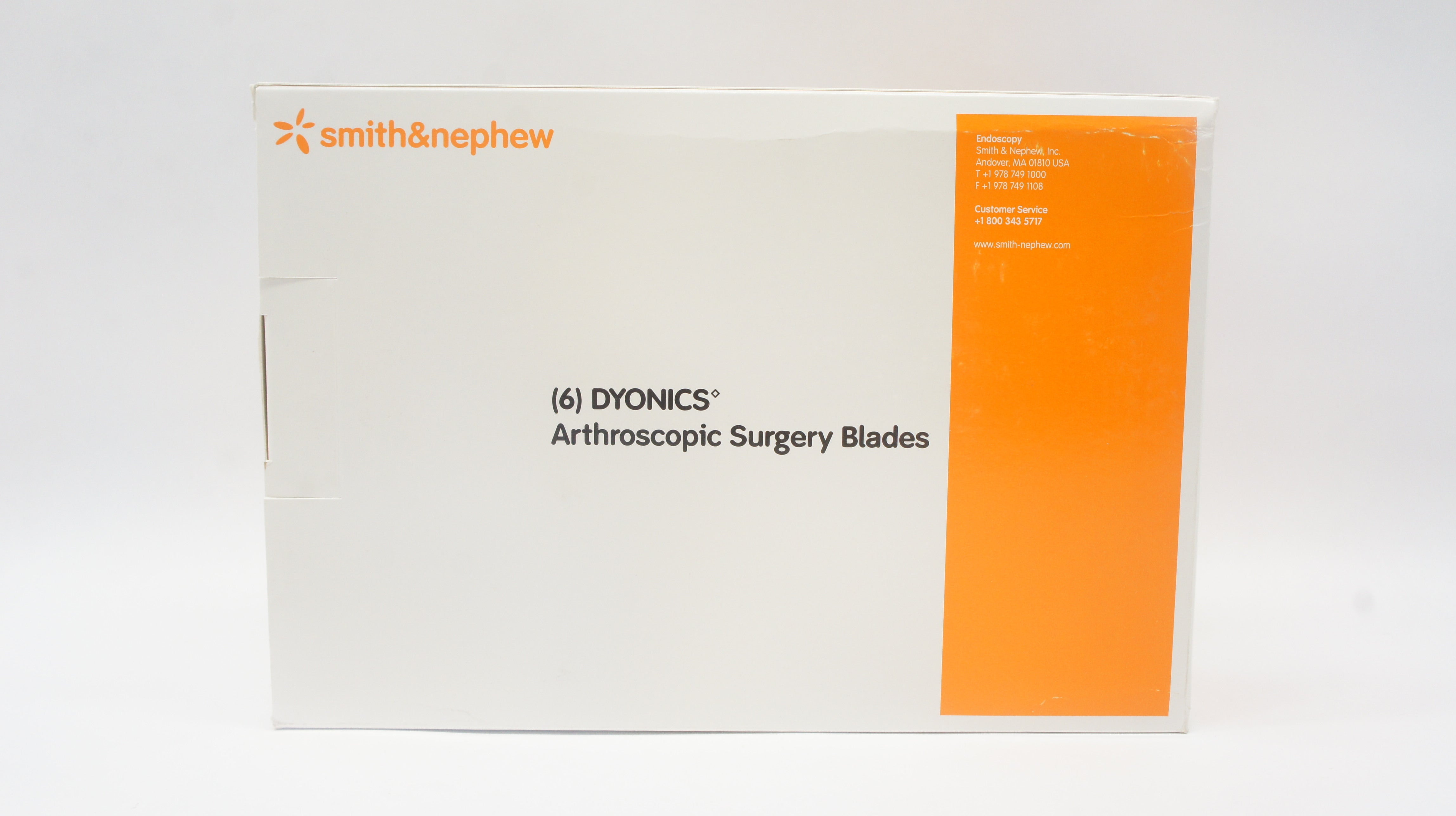 Smith&Nephew 7210988 DYONICS BLADE: CURVED FULL RADIUS ELITE BLADE 4.5MM ~ Box of 6