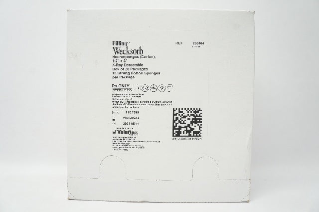 Teleflex 200104 Pilling Wecksorb Neurosponges 1/2inch x 3inch - Box of 18