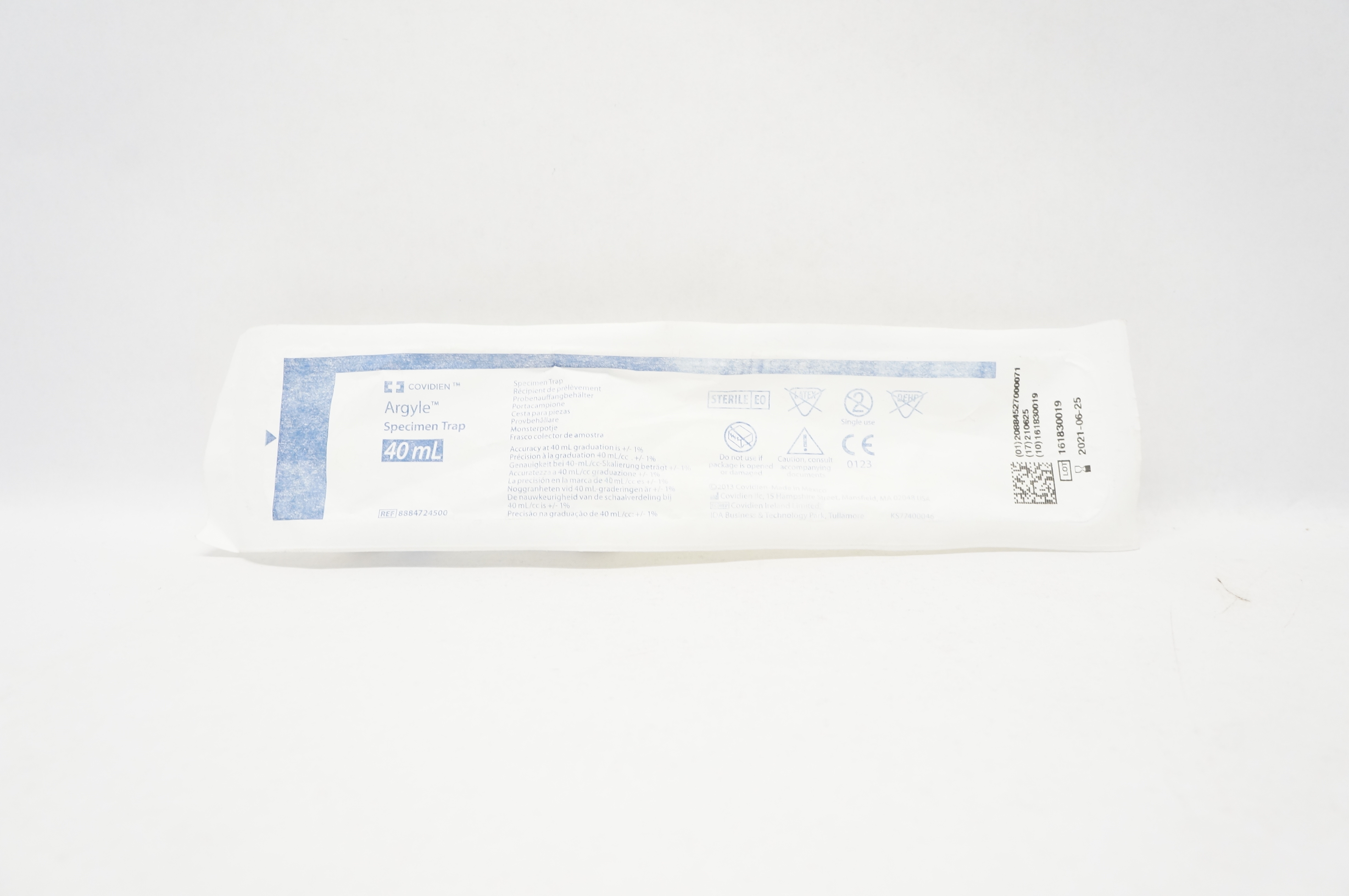Covidien 8884724500 Argyle Specimen Trap 40mL (x)