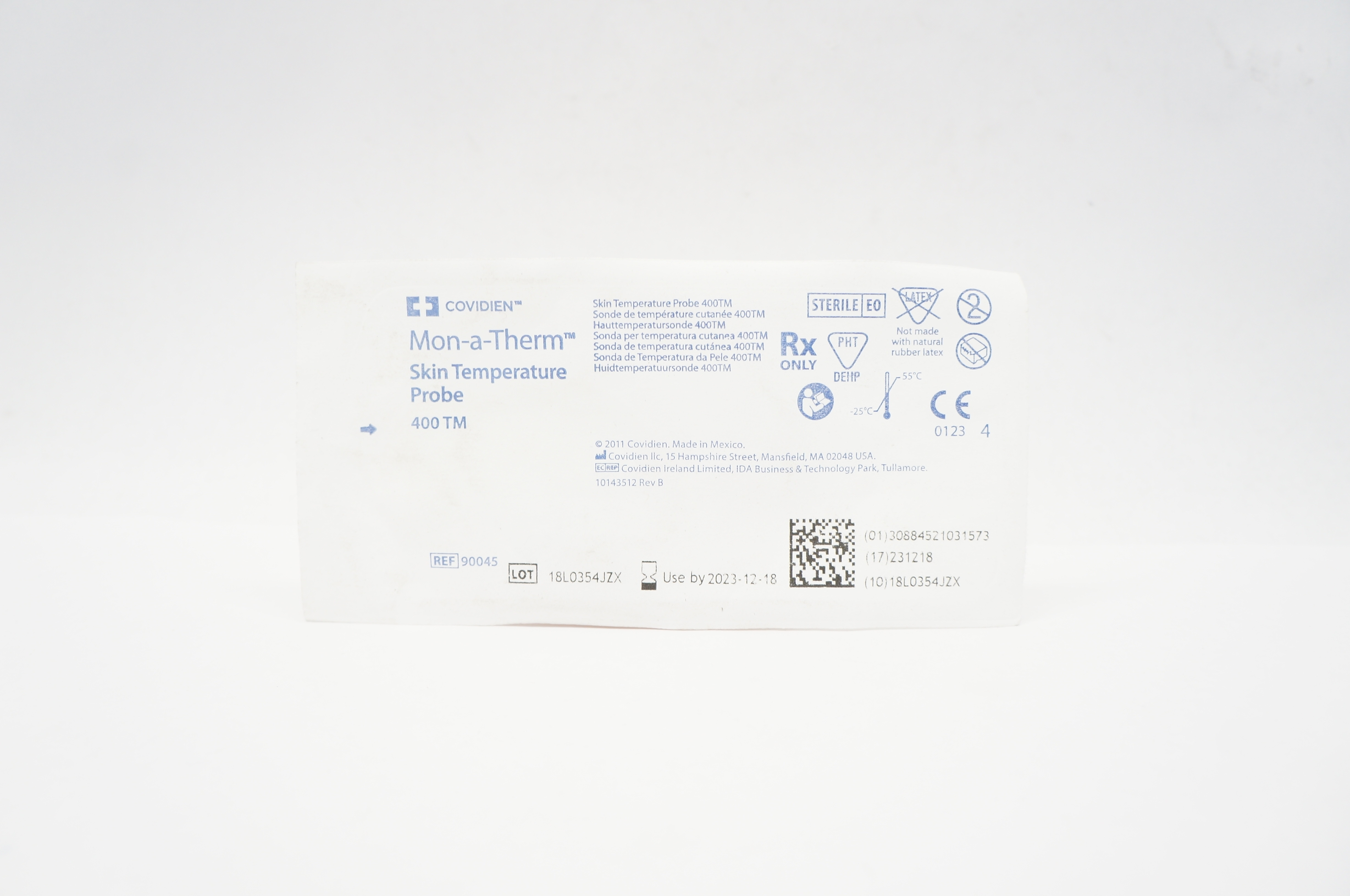 Covidien 90045 Mon-a-Therm Skin Temperature Probe 400TM