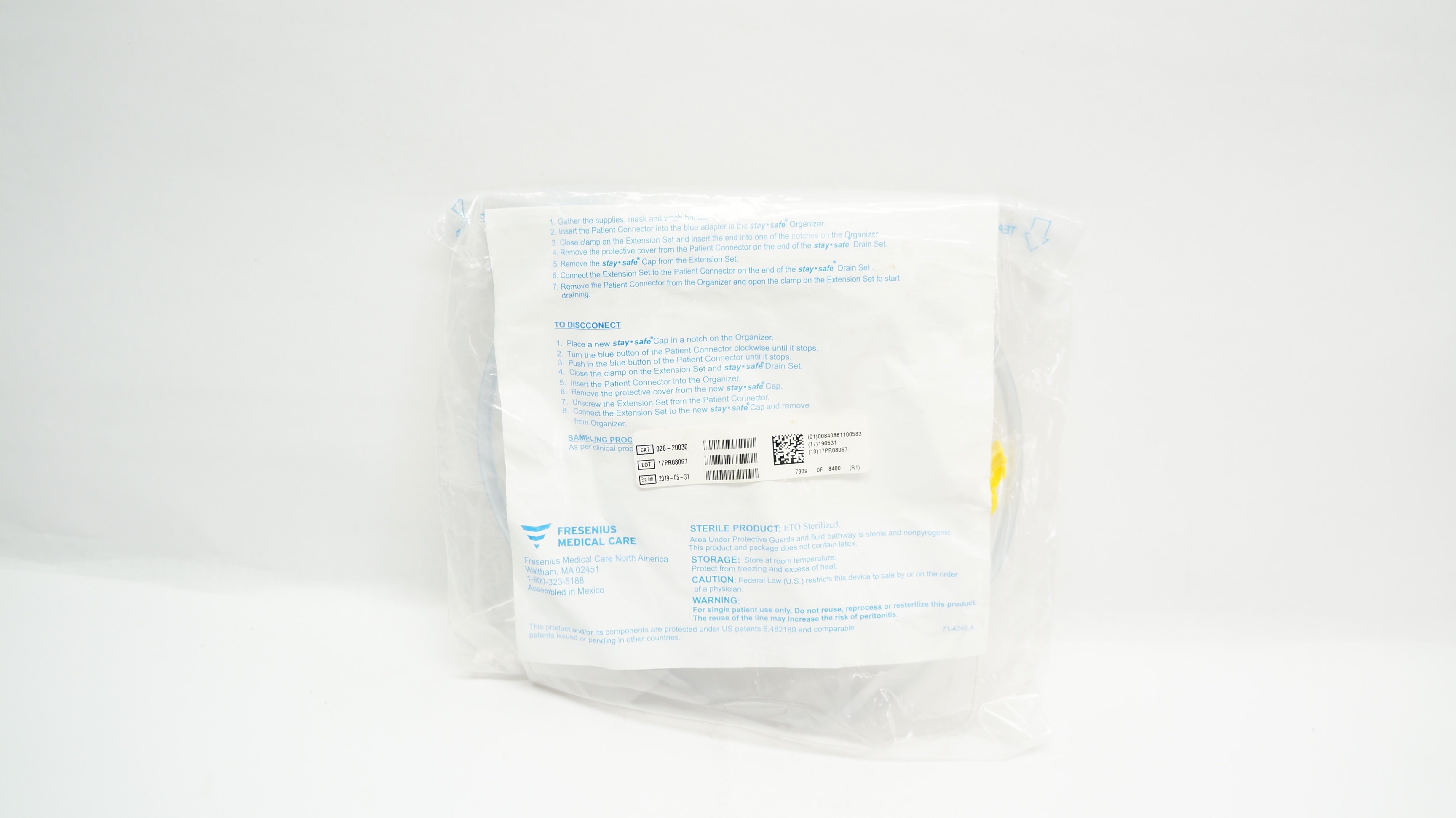 Fresenius Medical Care 026-20030 Stay Safe Drain Set (x)