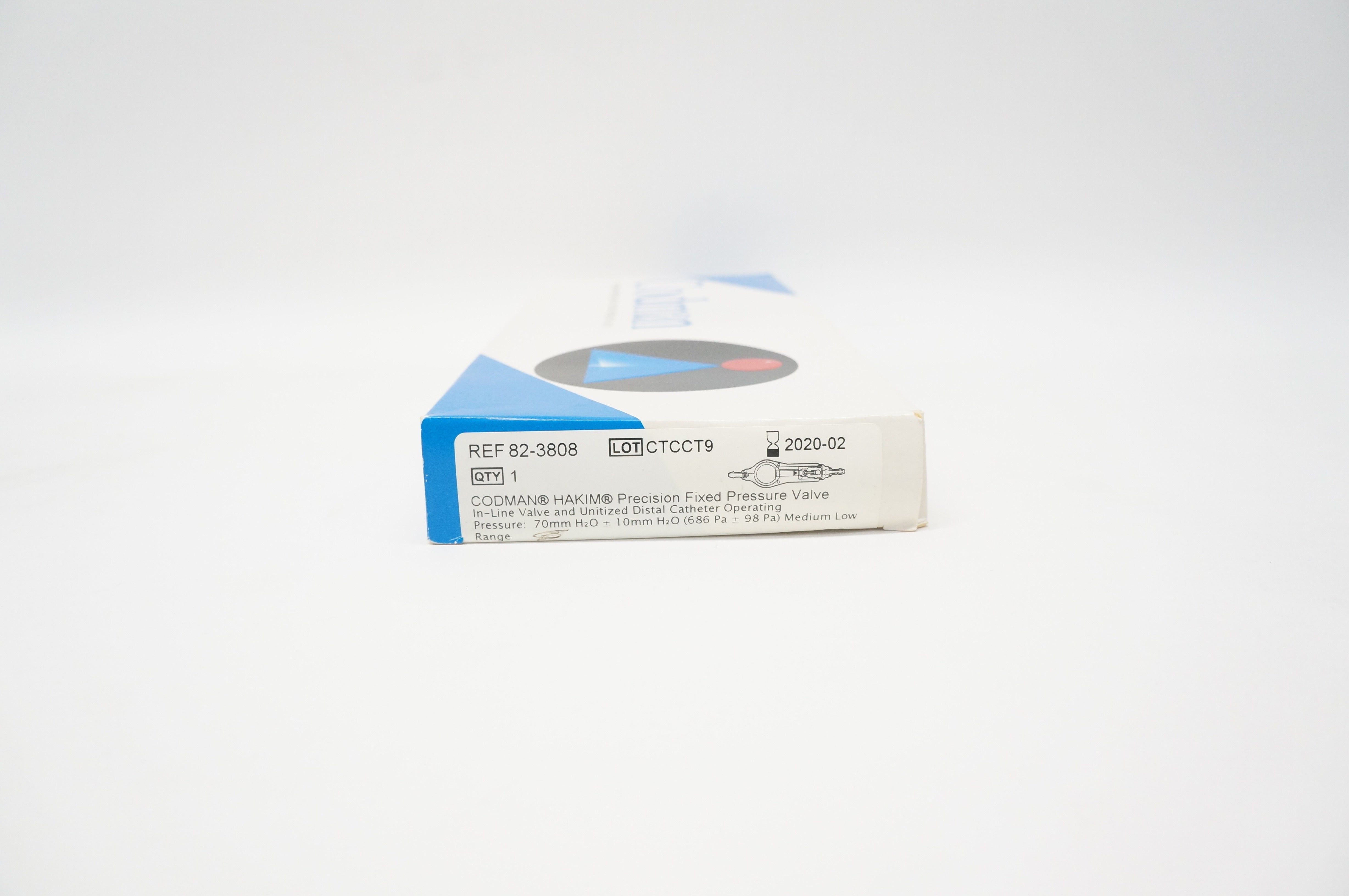 Codman 82-3808 Hakim Precision Fixed Pressure Valve (x)