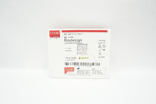 Cook Medical G44451 Biodesign Otologic Repair Graft 2.5 x 2.5cm (x)