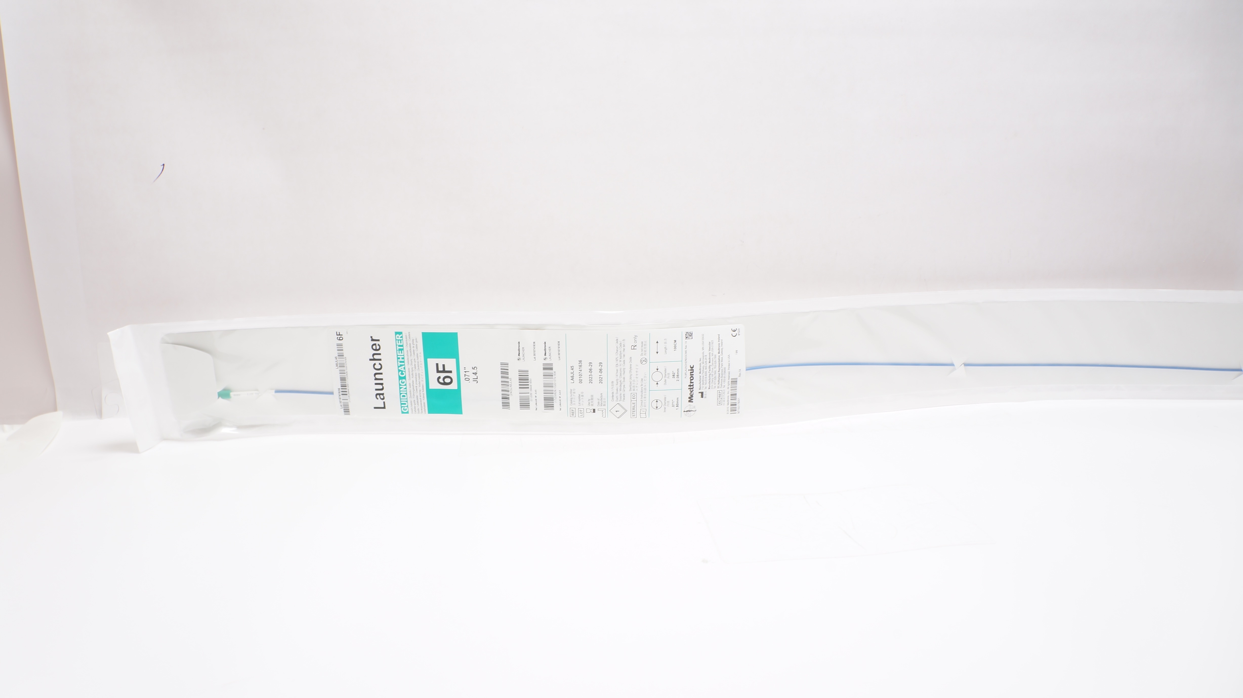 Medtronic LA6JL45 Launcher Guiding Cath. JL4.5 6F x .071inch (x)