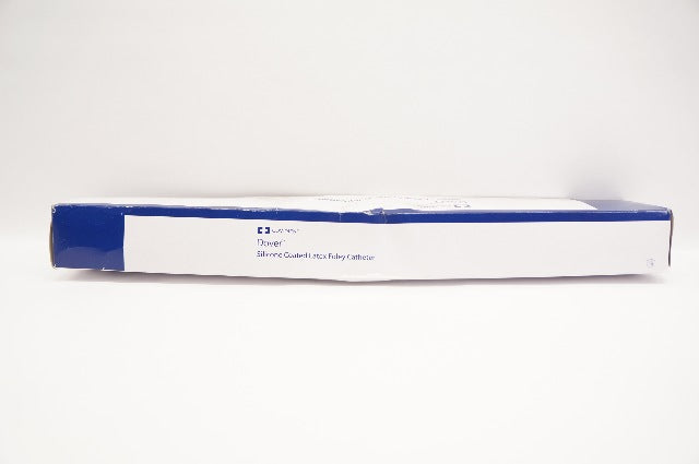 Covidien 3618 Dover Silicone coated Latex Foley Cath. 30ml,2-Way,24Fr -Box of 10