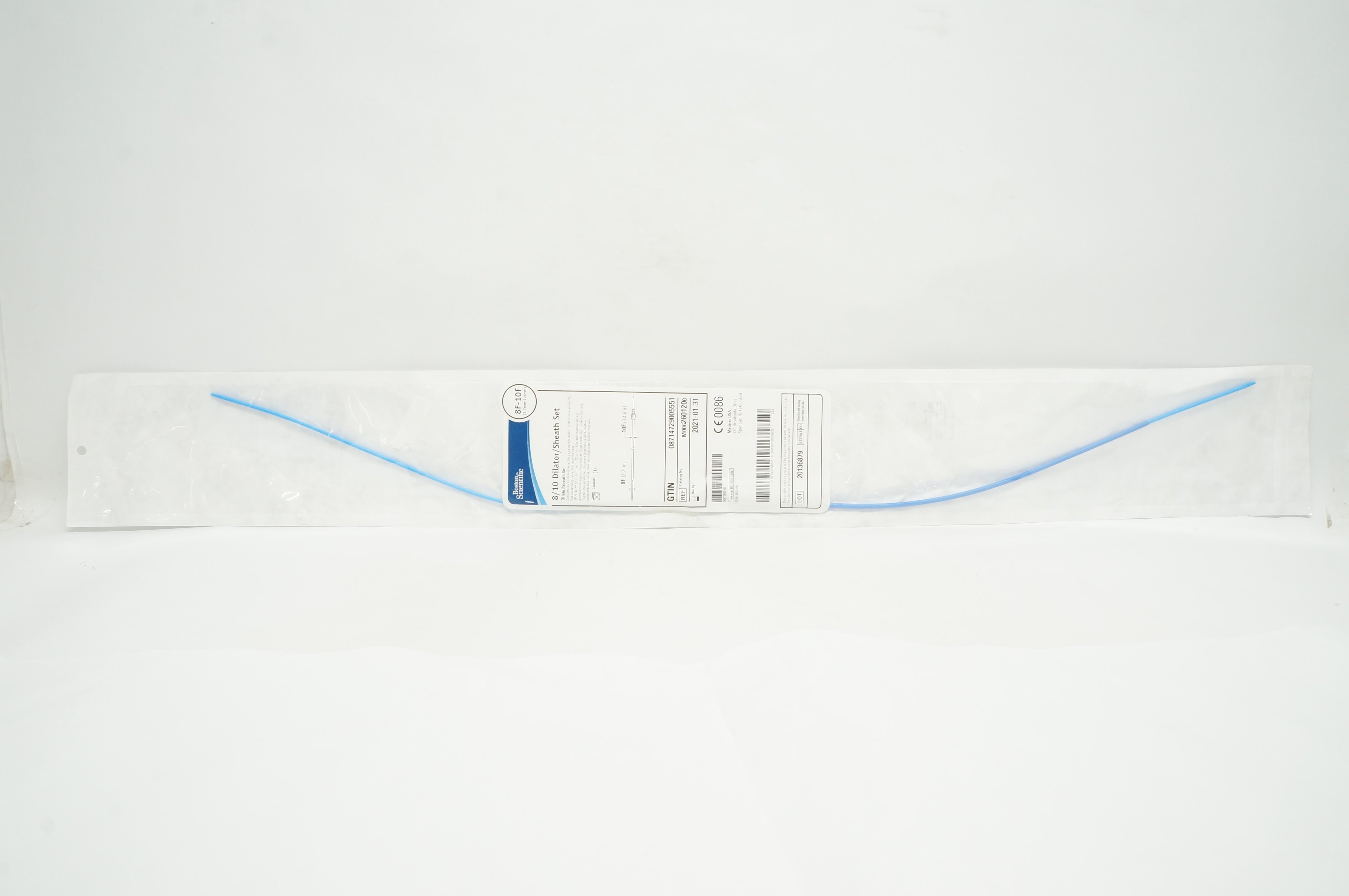 Boston Scientific 260120 8/10 Dilator/Sheath Set, 8F - 10F
