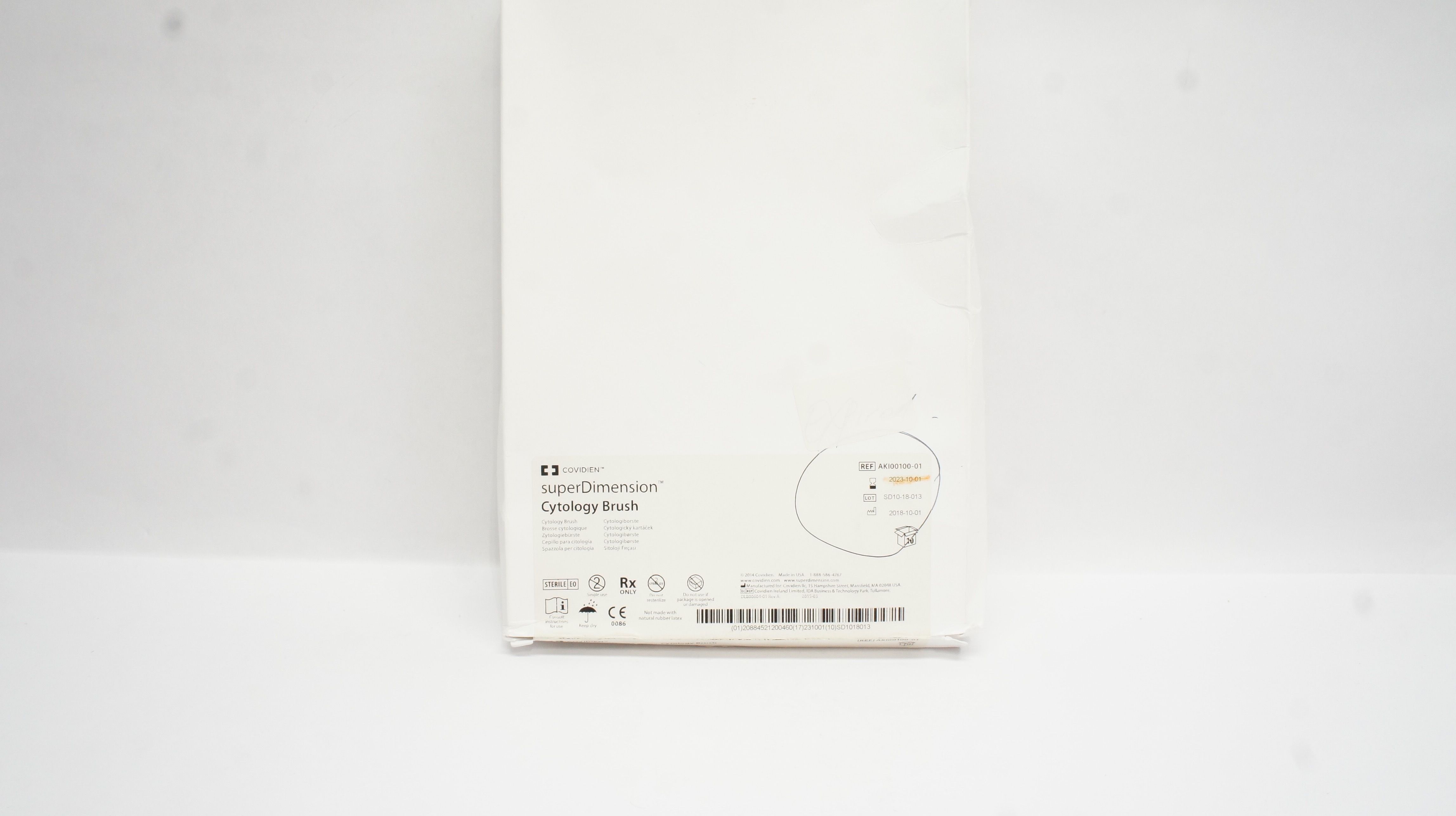 Covidien AKI00100-001 SuperDimensio Cytology Brush - Box of 10 (x)