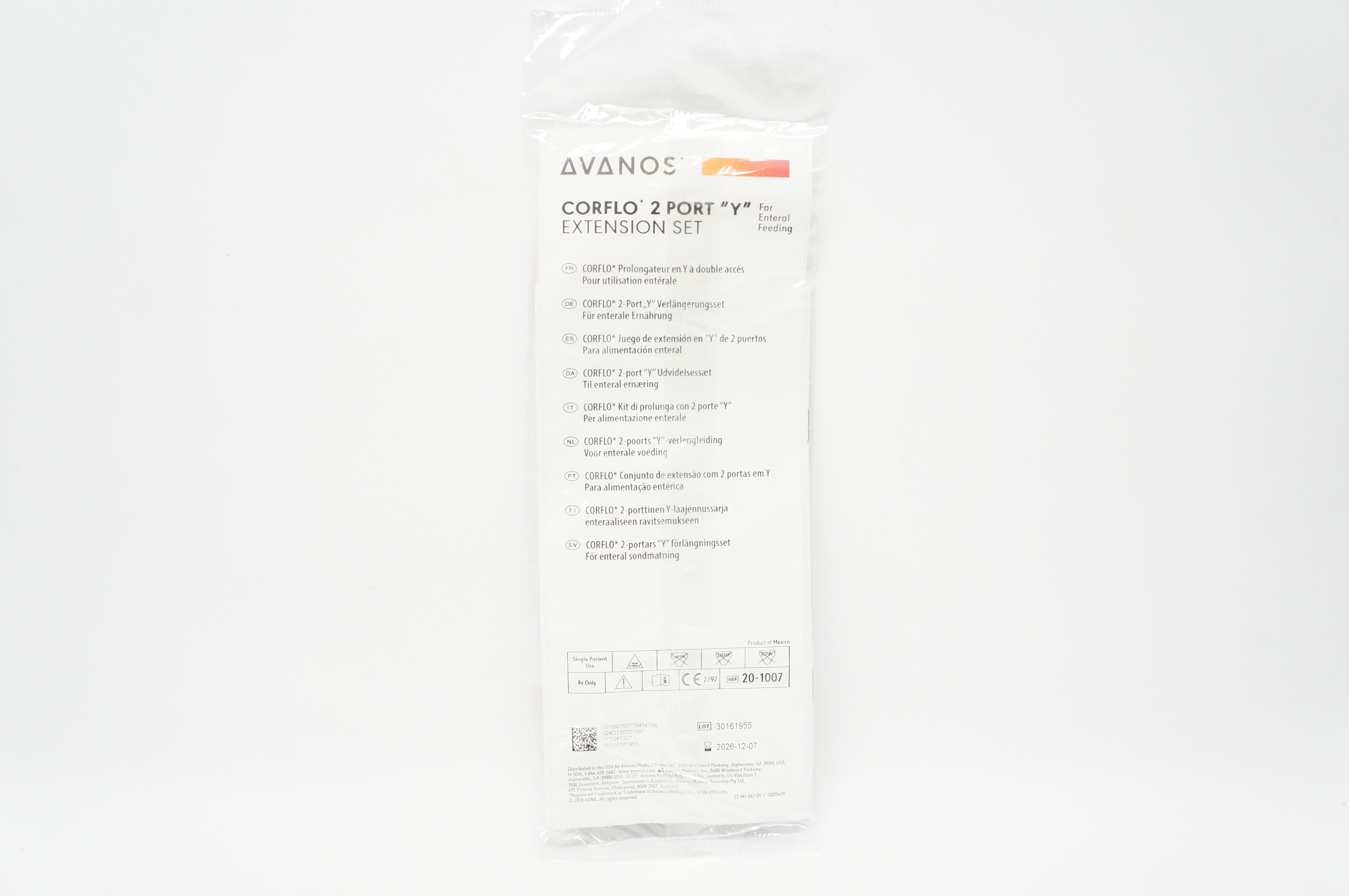 Avanos  20-1007 Corflo 2 Port 