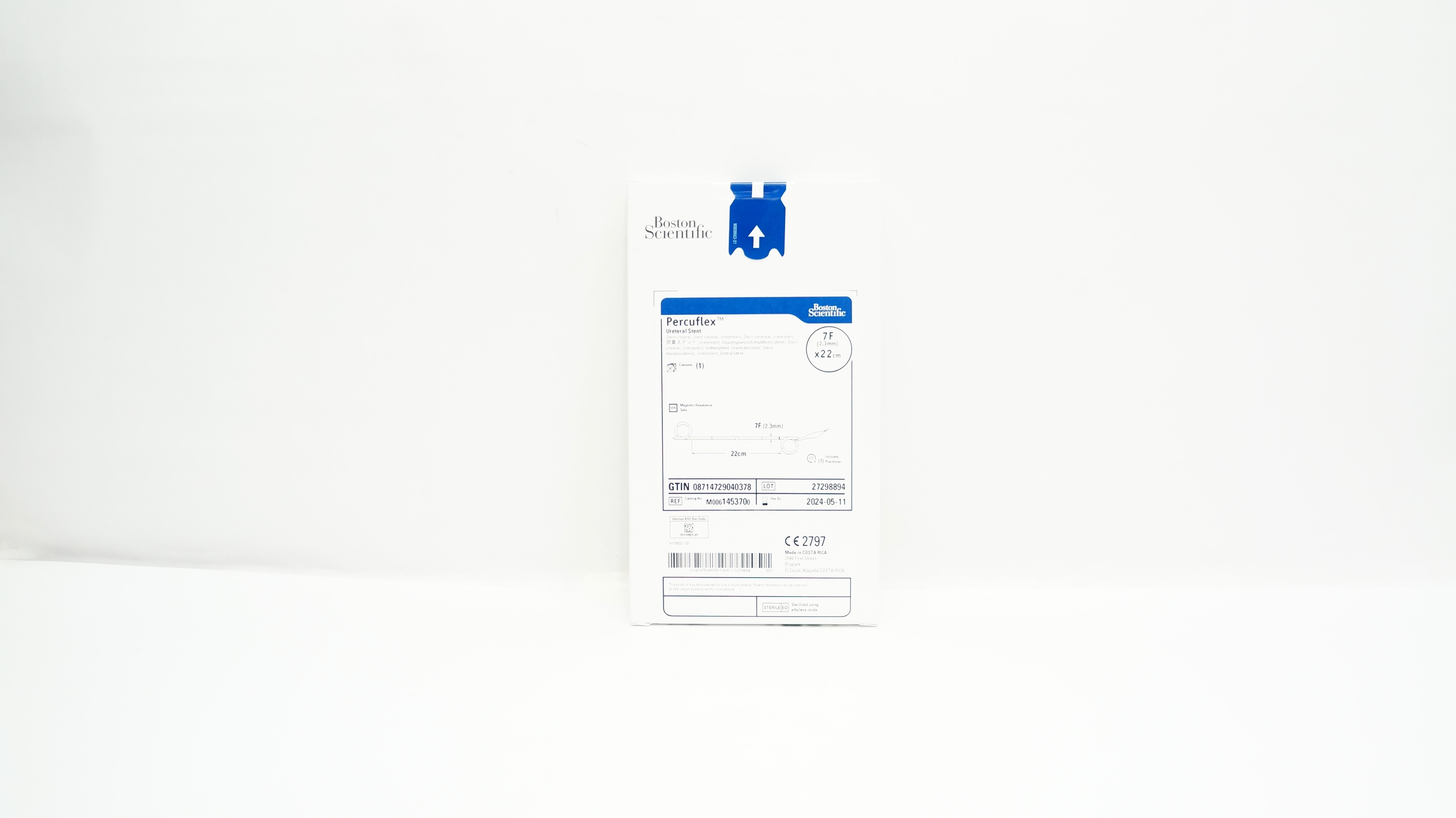 Boston Scientific 145370 Percuflex Ureteral Stnt. 7F x 22cm