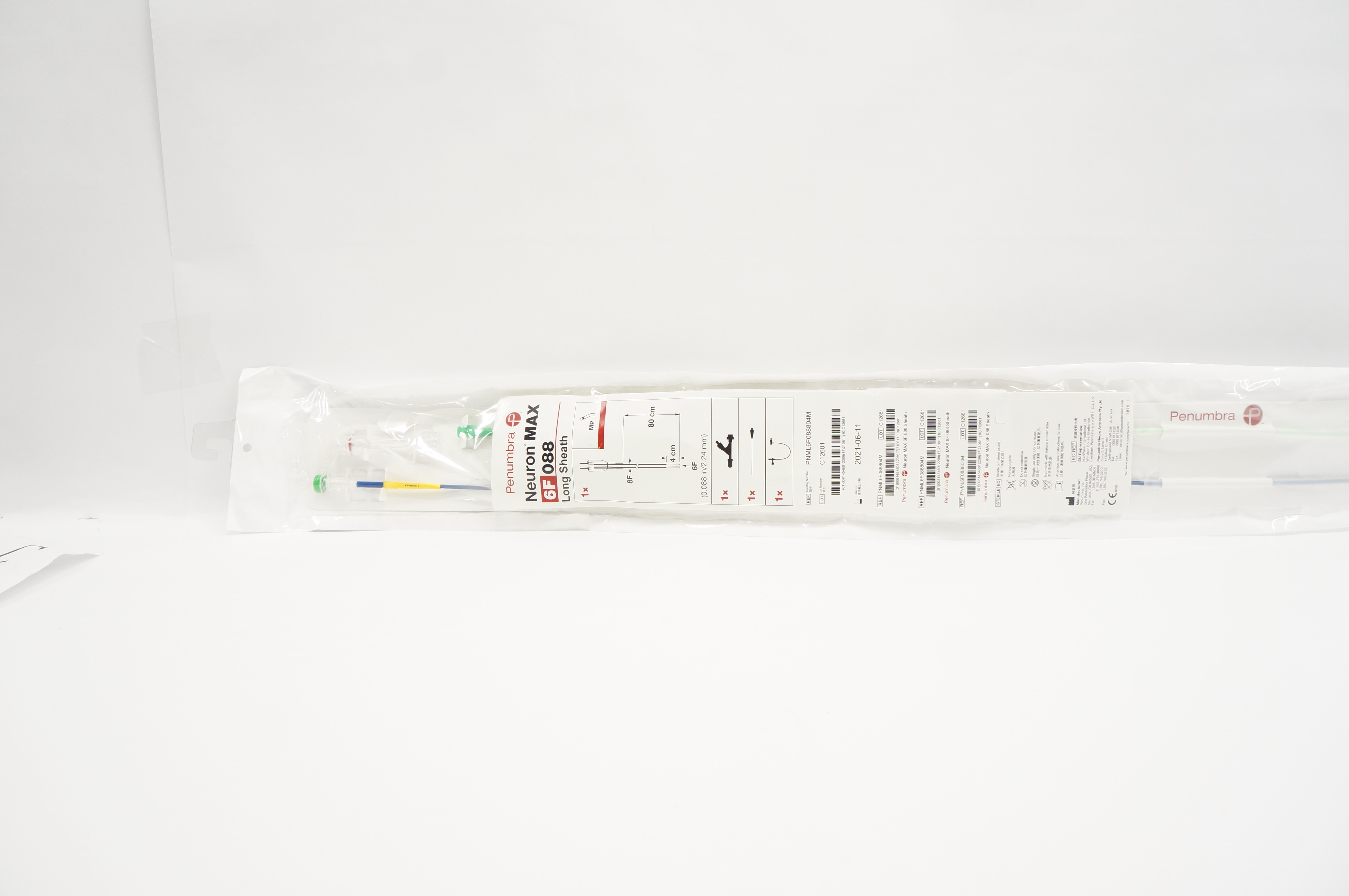 Penumbra PNML6F088804M Neuron MAX Long Sheath 6F x 0.088inch (x)