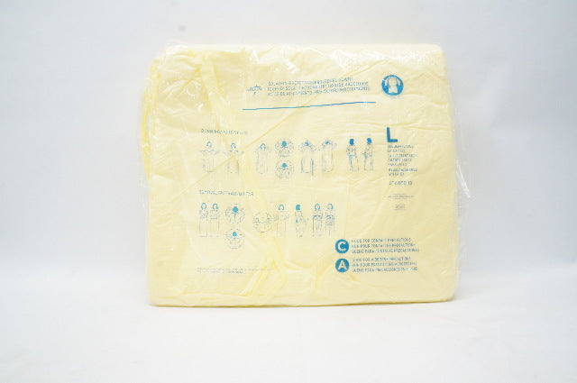 Medline Isolation Protective Procedure Gowns Large - Pack of 10