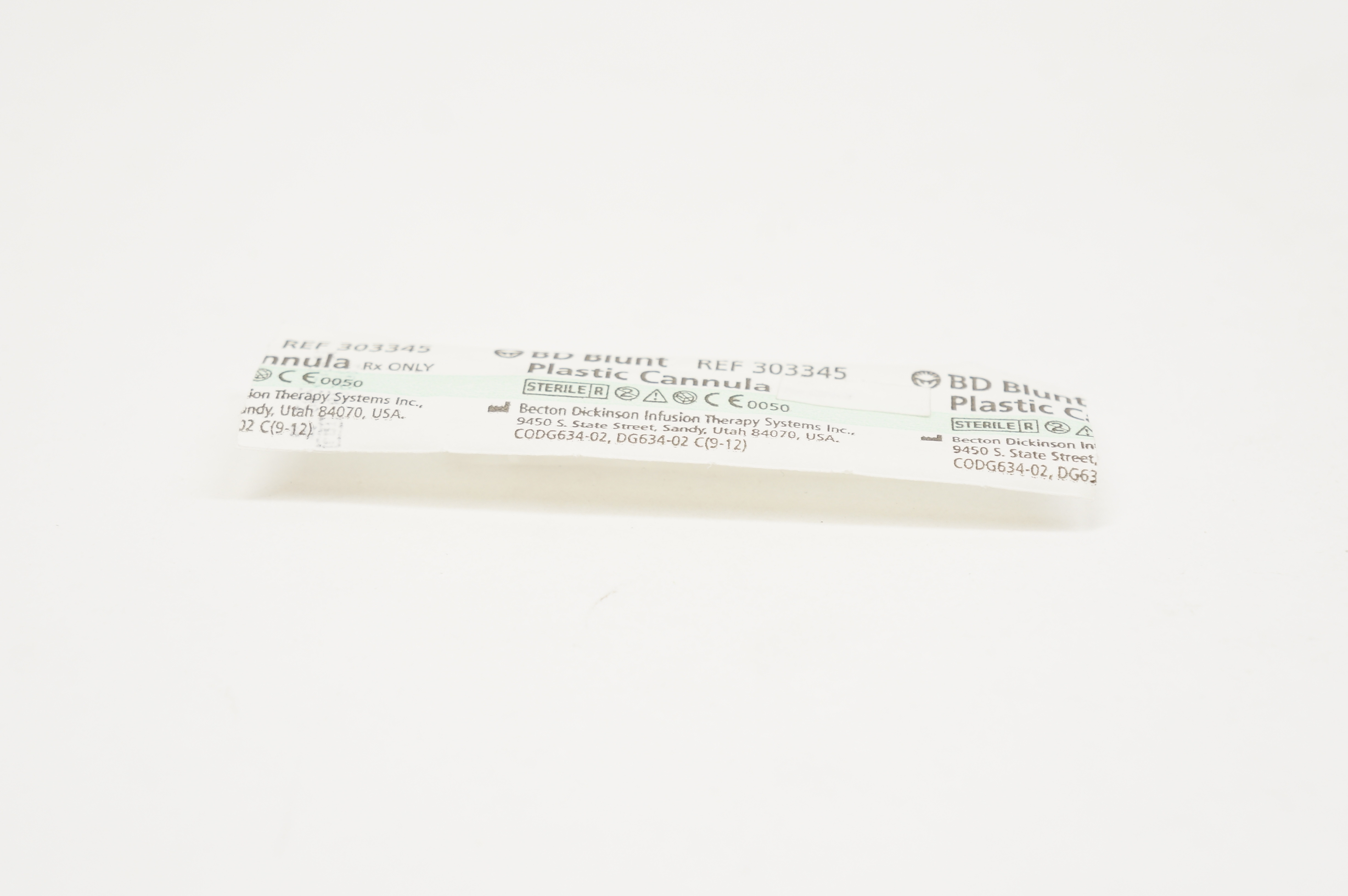 BD 303345 Blunt Plastic Cannula