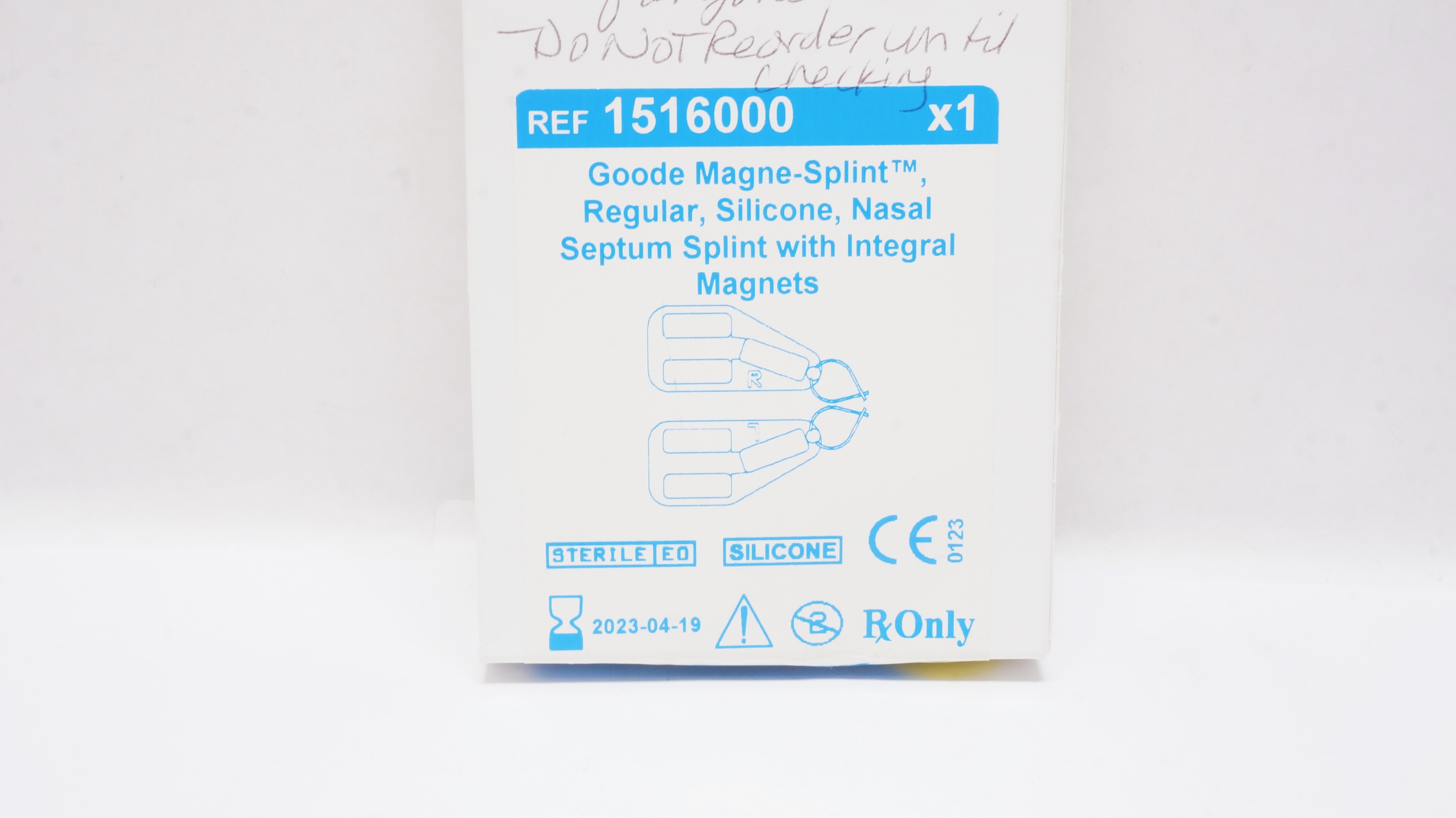 Medtronic 1516000 Goode Magne-Splint Regular, Silicone Nasal