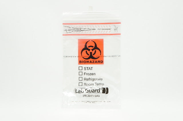 LabGuard Biohazard Specimen Bag