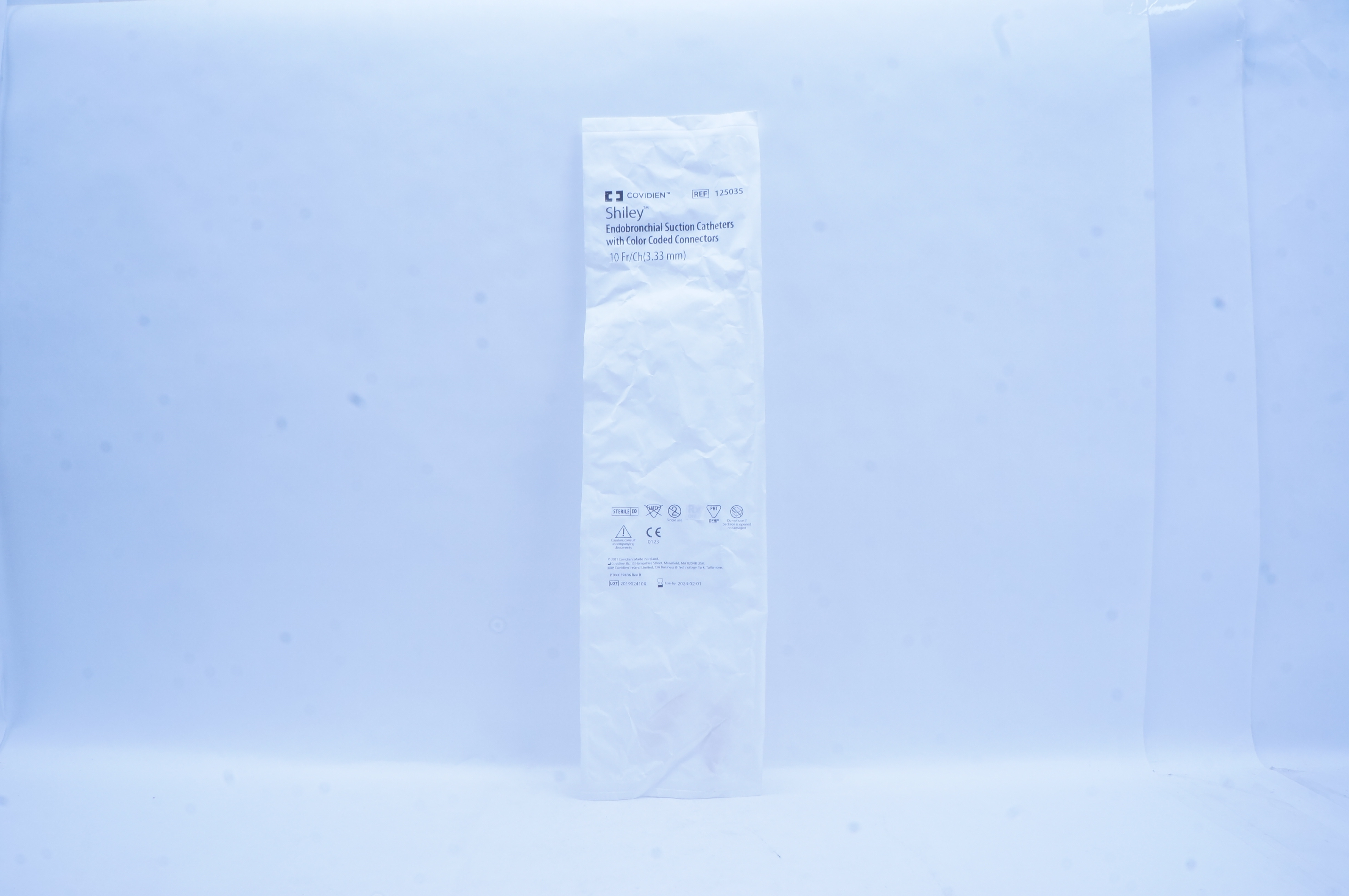 Covidien 125035 Shiley Endobronchial Suction Caths.10Fr/Ch